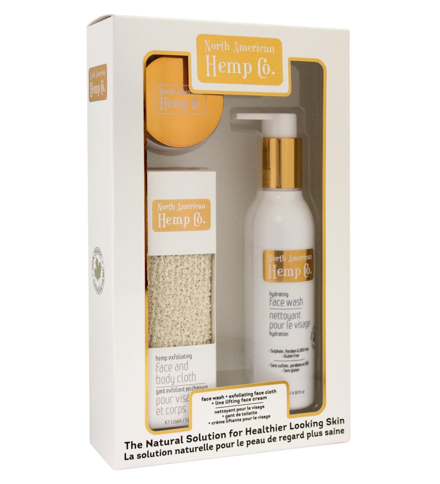 North American Hemp Skin Care Gift Set | Luxurious & Eco-Friendly Skincare Essentials for All Skin Types - International Shipping Available - Buy Online on GoSupps.com