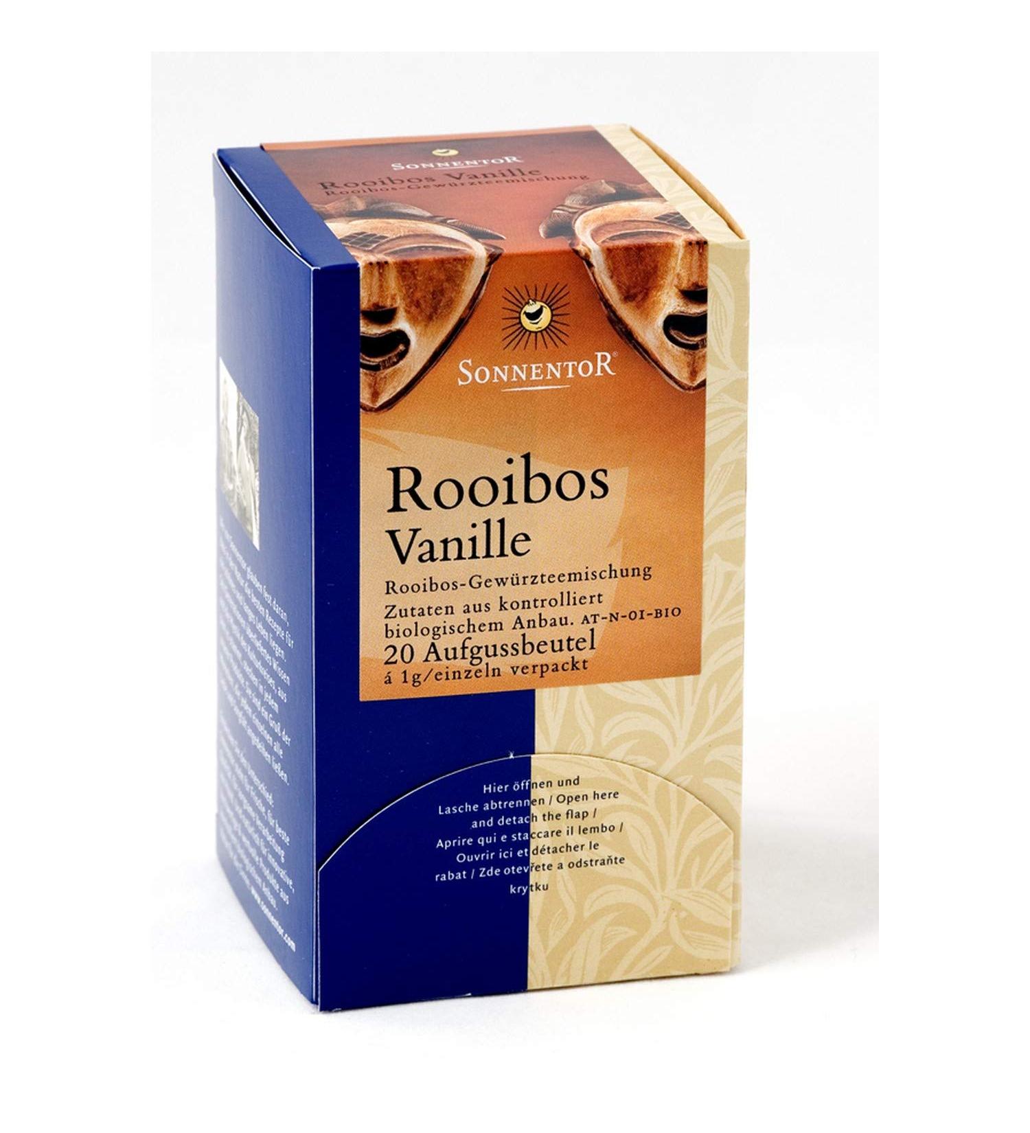 Sonnentor Sonnentor Rooibos Vanilla Herbal Tea 20 x 2E+1 gram