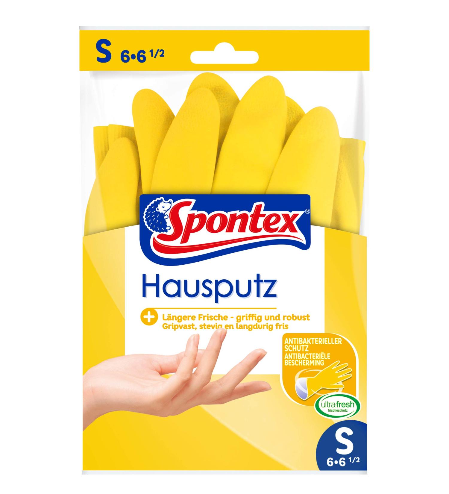 Spontex House Plaster Gloves - 10 Pairs Size S | Durable & Comfortable for Household Plastering & Maintenance - Buy Online on GoSupps.com