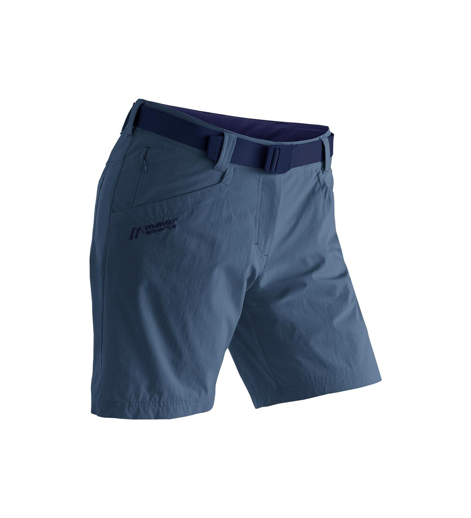 Maier Sports Women's Bermuda Lulaka Shorts 40 - Blue | Stylish & Comfortable International Shipping - Buy Online on GoSupps.com