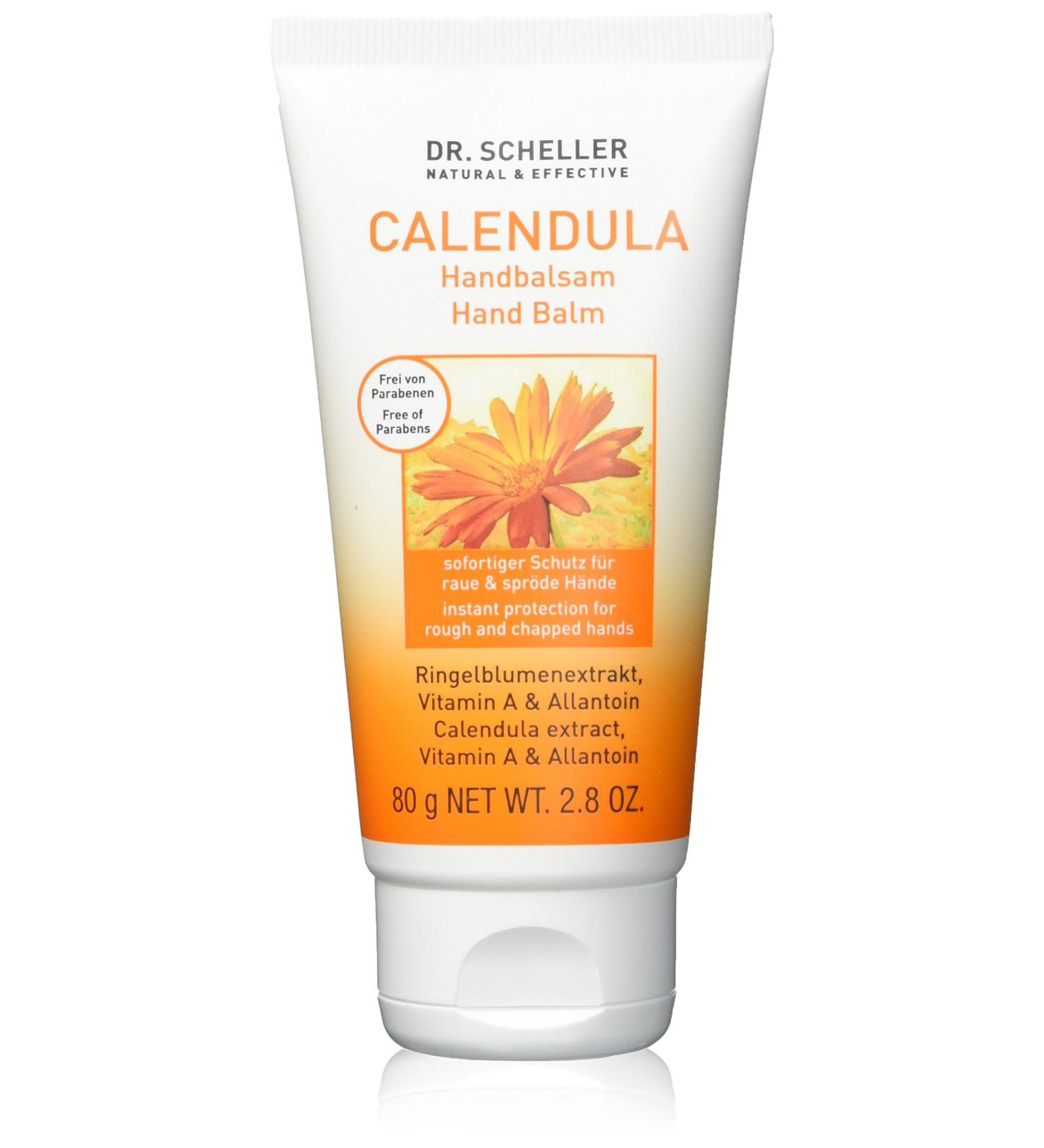 Dr. Scheller Calendula Hand Balm 75ml - Nourishing Hand Care for Soft Skin - Buy Online on GoSupps.com