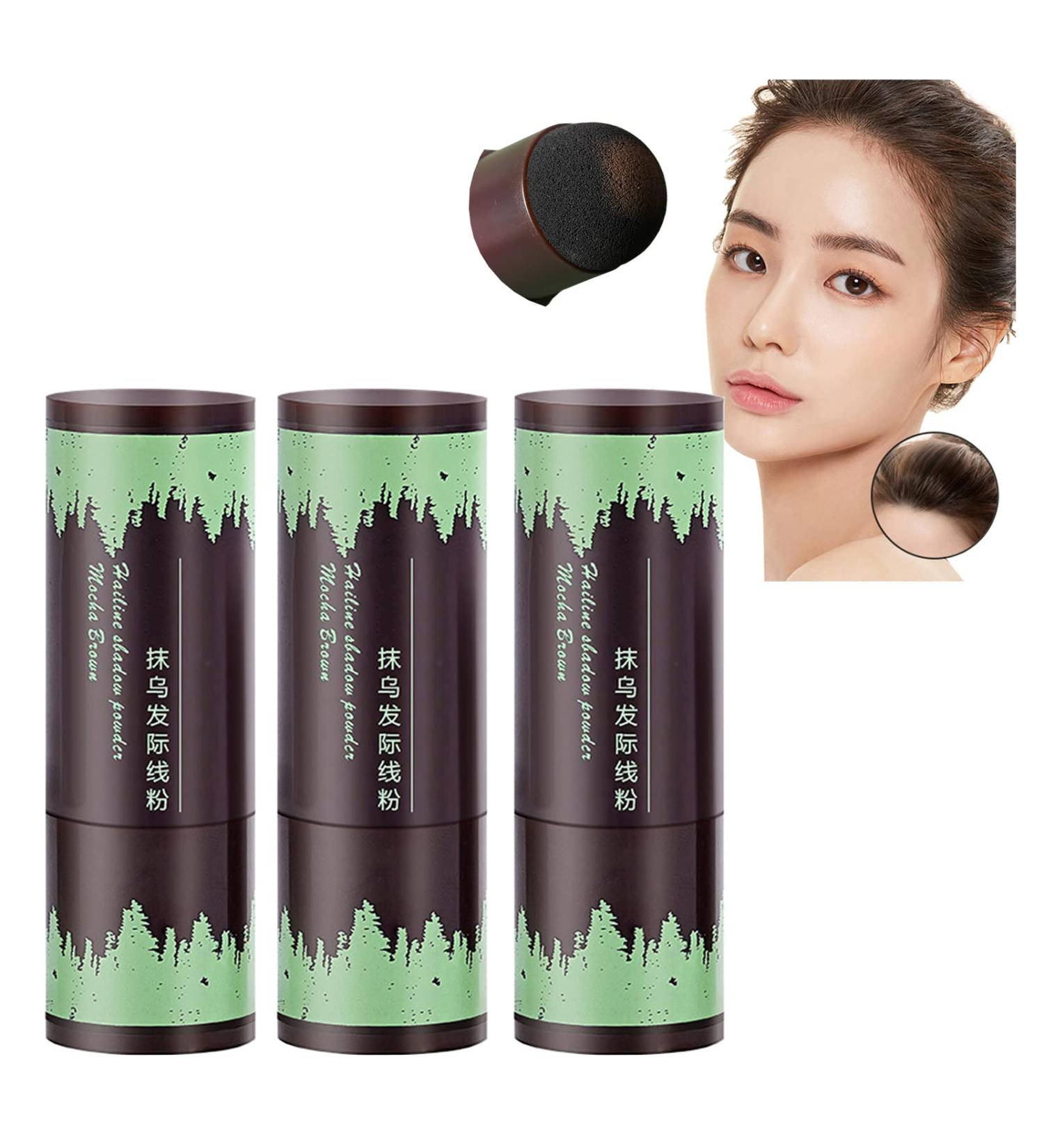 Janenisa Hair Powder Janenisa Hairline Contouring Hairline Contouring Shadow Powder Waterproof Hairline Shadow Powder Stick Waterproof Contouring Filling Hairline Shadow Powder Stick (Mocha Brown) - Buy Online on GoSupps.com