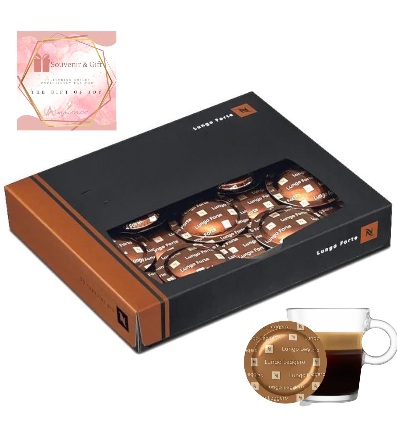 Pro Capsules Pods - 50x Lungo Leggero | Vertuo Coffee Capsules | Iced Coffee | Premium Coffee Box - Suitable For Pro Pod Machine - Buy Online on GoSupps.com