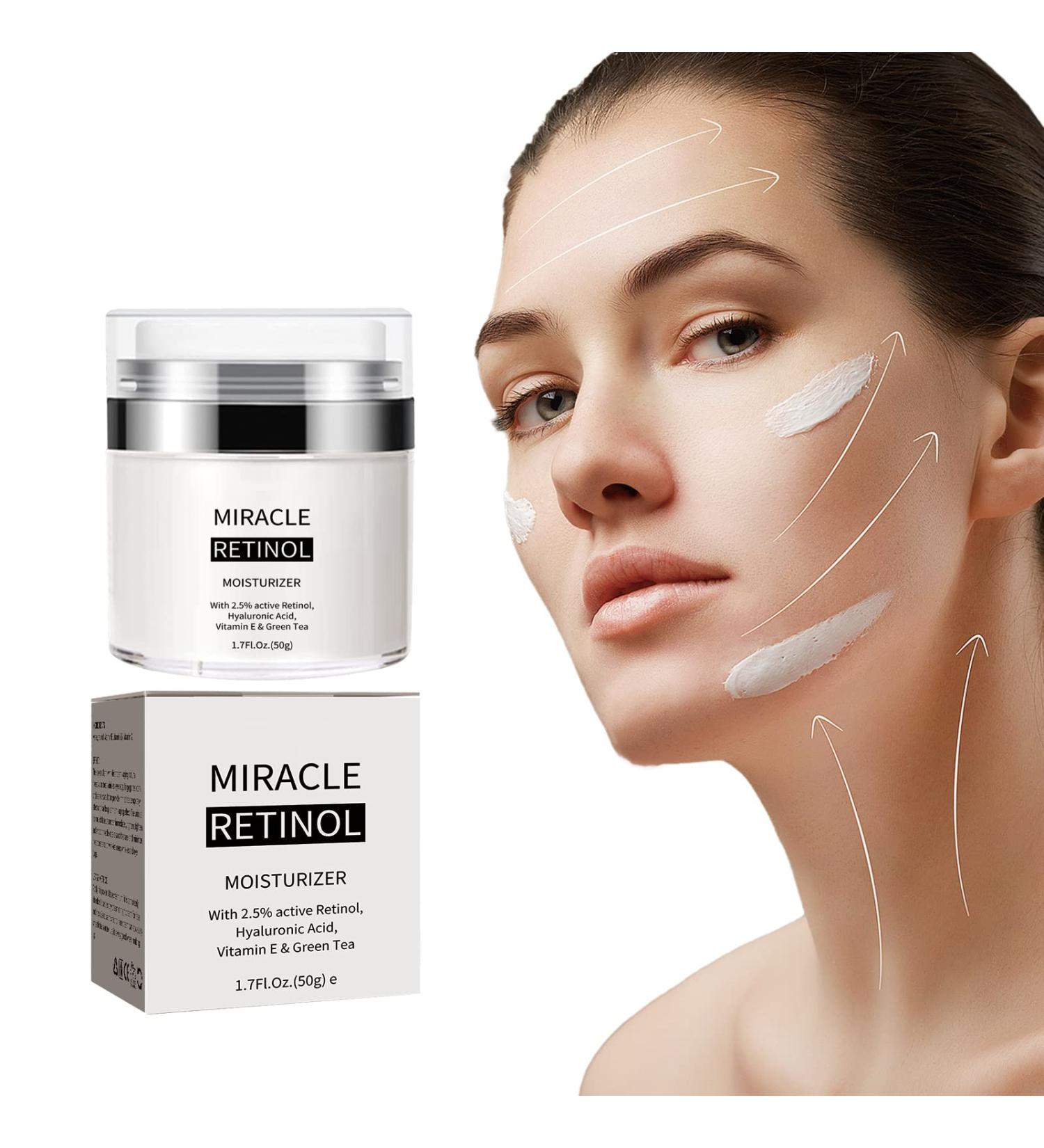 Harvey Ross Miracle Retinol Anti-Wrinkle Face Cream - Reduces Wrinkles and Firms Skin - Buy Online on GoSupps.com