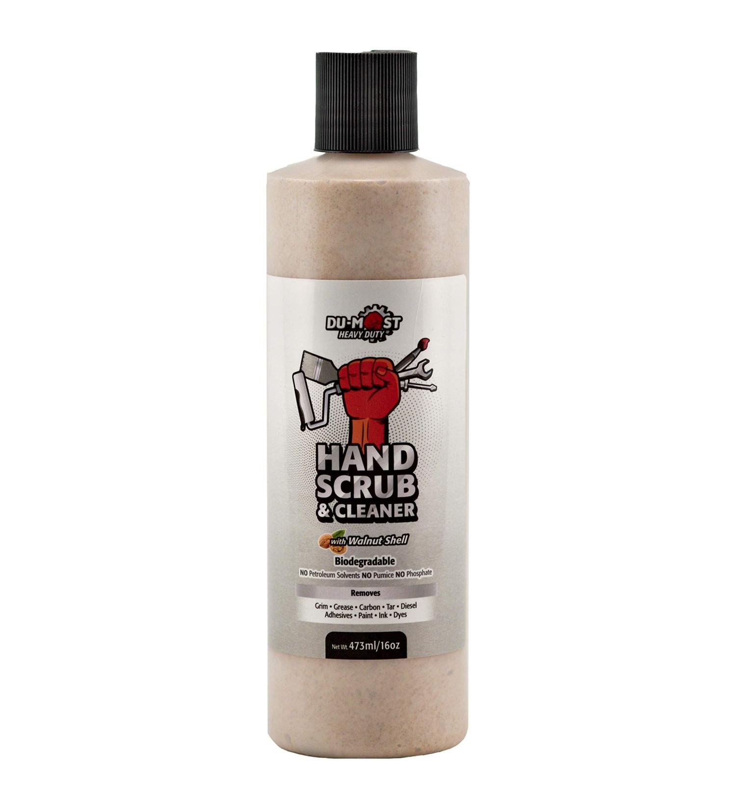 DU-MOST Heavy Duty Hand Scrub - Removes Grease, Carbon, Tar, and More - 16 Oz - No Petroleum Solvents, No Pumice, No Phosphate - Buy Online on GoSupps.com
