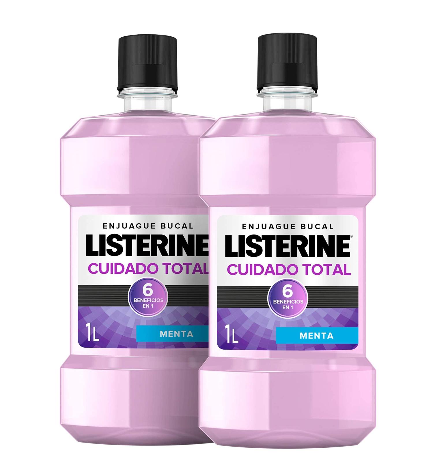 Listerine Total Care Enjuage Bucal Mouthwash 6 in 1 1 L (2 x 1000 ml) - Buy Online on GoSupps.com