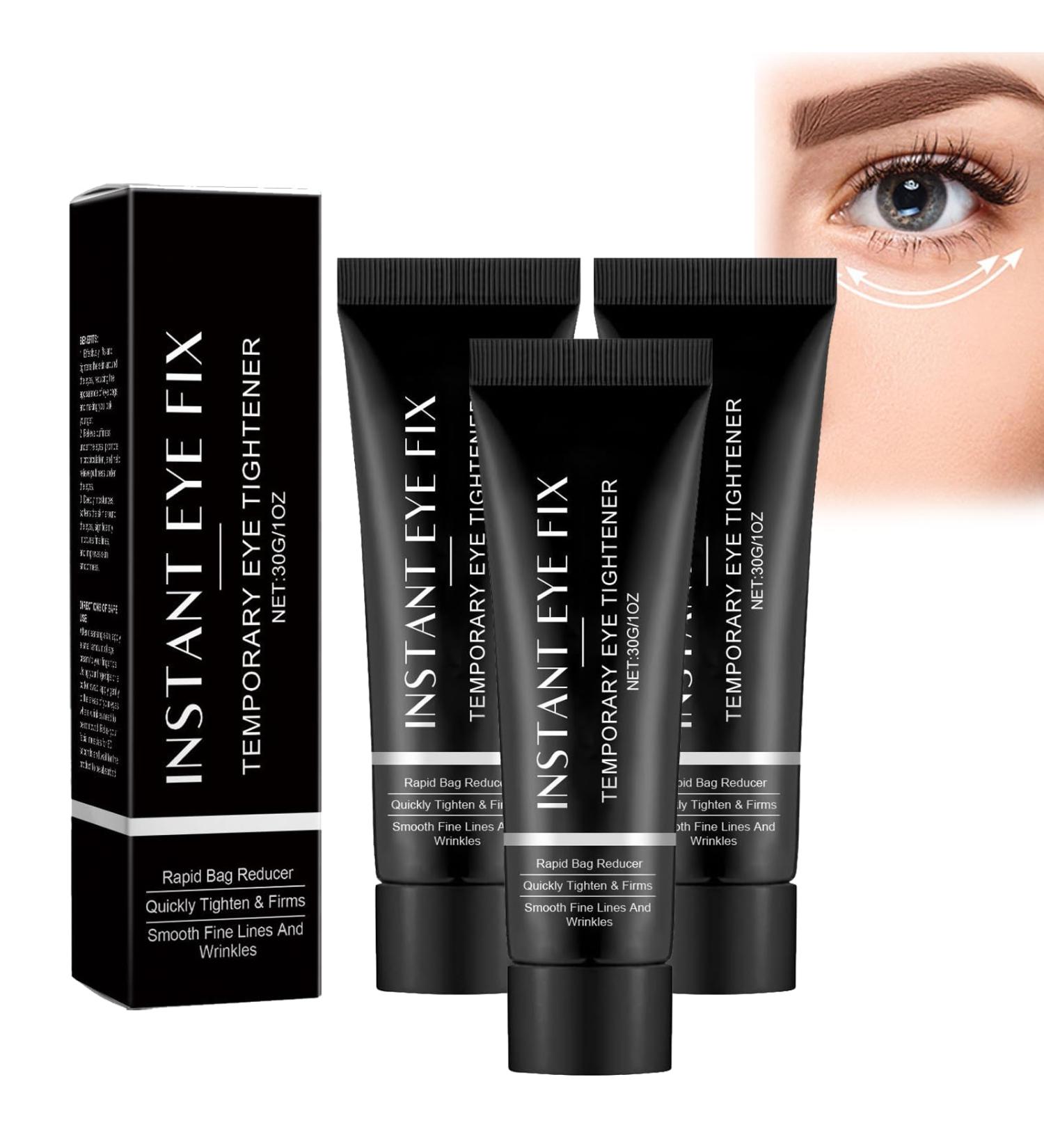 Instant Firming Eye Tightener Eye Bag Remover Puffiness Eye Tightening Serum Instant Firming Under Eye Cream Eye Cream For Dark Circles And Reduce Puffiness Tightens And Smoothes Fine Lines(3pc) - Buy Online on GoSupps.com
