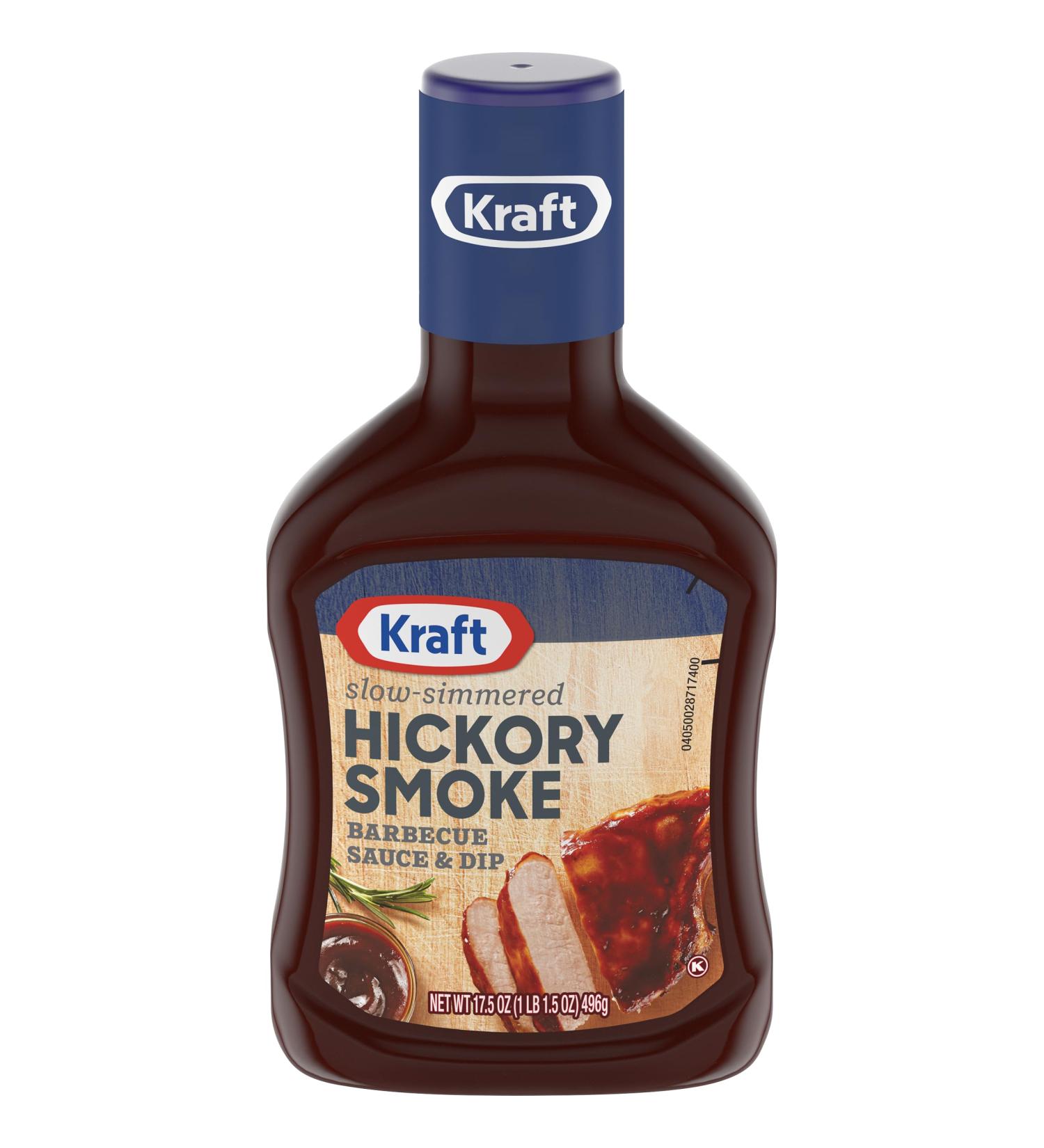 Kraft Slow-Simmered Hickory Smoke Barbecue Sauce 496g