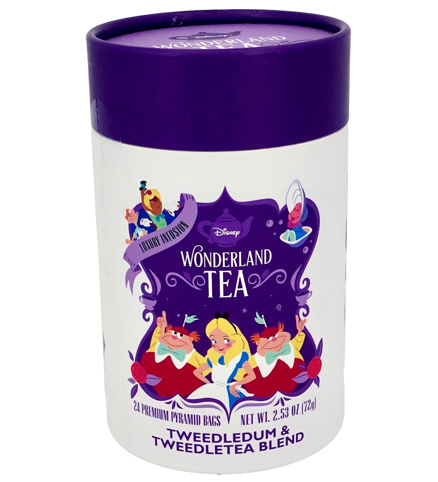Disney Parks Exclusive - Alice in Wonderland Luxury Infusion - Tweedledum and Tweedletea Blend - 24 Bags - Buy Online on GoSupps.com