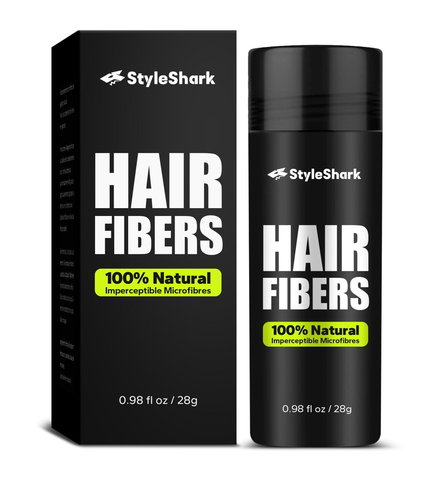 Hair Fiber Powder 28g - Instant Volume & Density Boost for Thinning Hair - Premium Thickening Formula for Women & Men (Dark Brown) - International Shipping Available - Buy Online on GoSupps.com