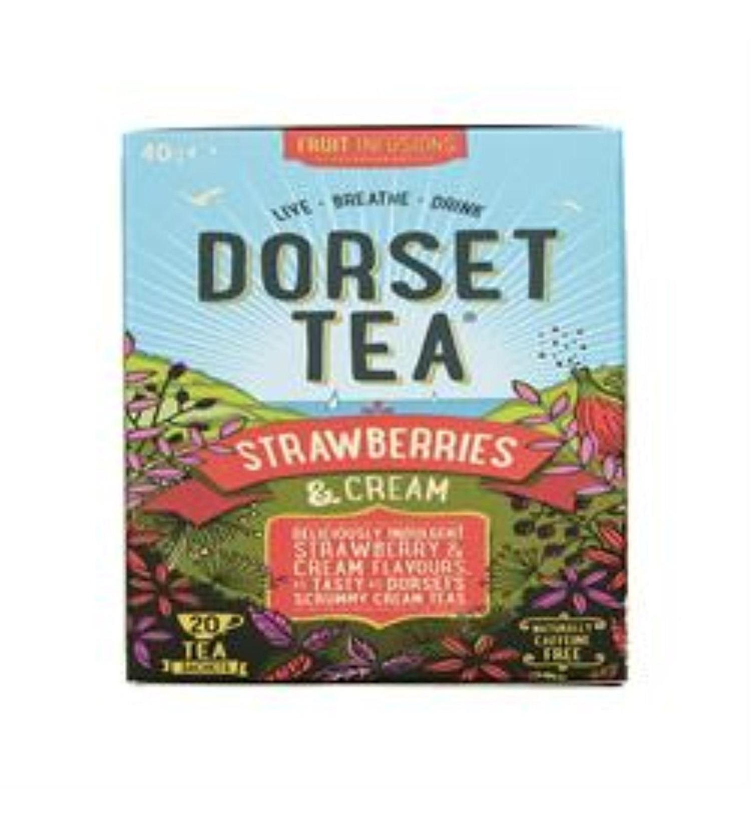 Dorset Tea Strawberries & Cream Tea 20 Bags