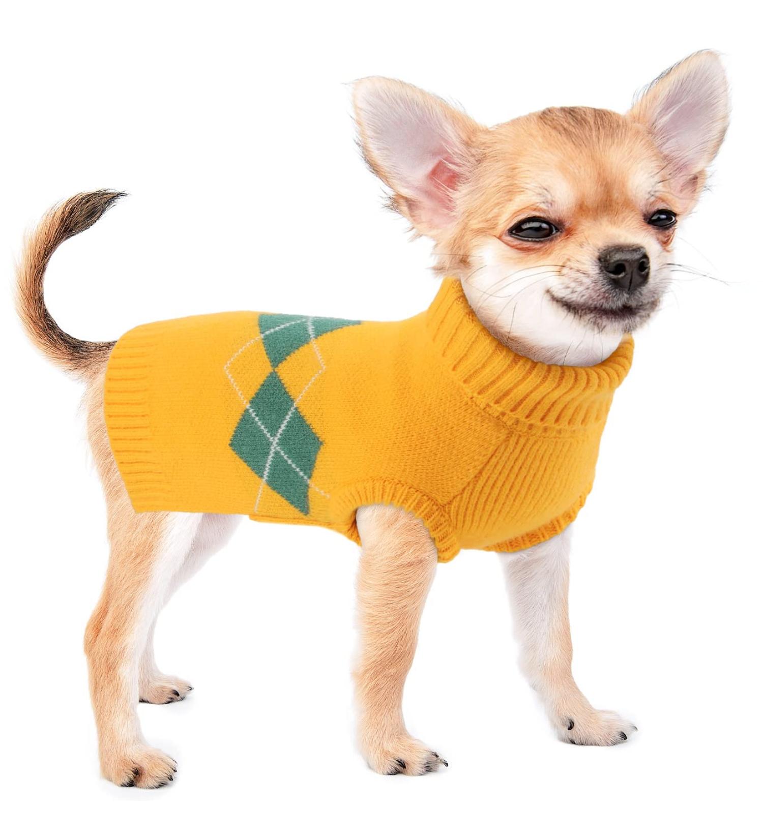 Shop Cozy Pet Costumes: Winter Sweaters & Jackets for Dogs & Cats - Perfect for Yorkies Chihuahuas Dachshunds & More! - Buy Online on GoSupps.com