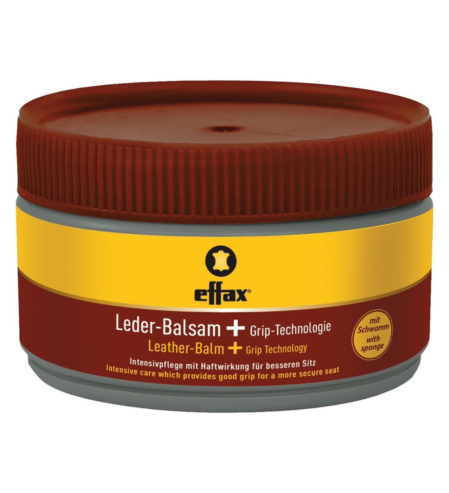 Effax leather balm + grip technology