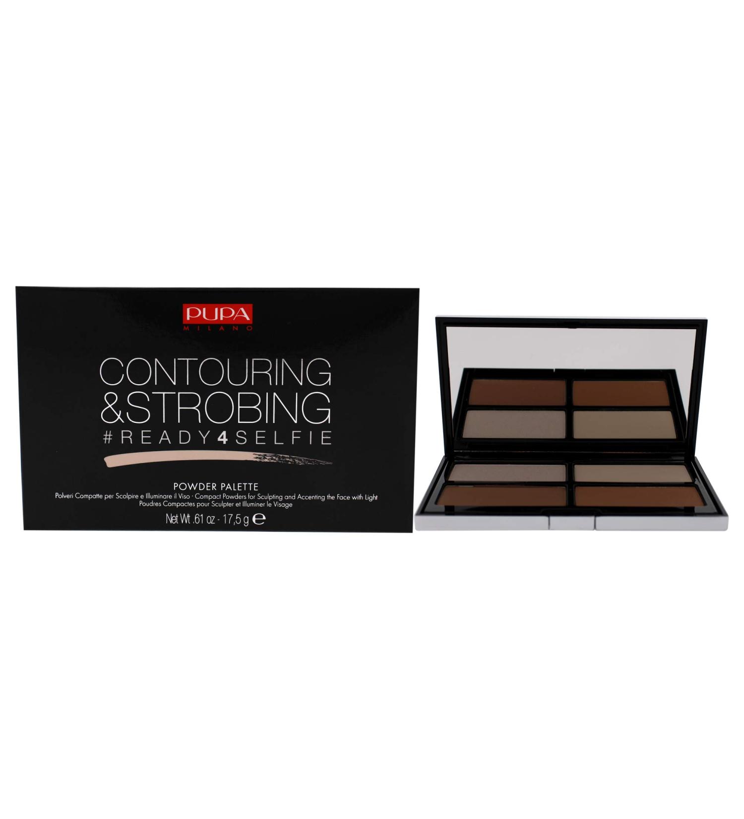 Pupa Contouring & Strobing Powder Palette 001 for Light Skin - International Shipping Available | Shop Now - Buy Online on GoSupps.com
