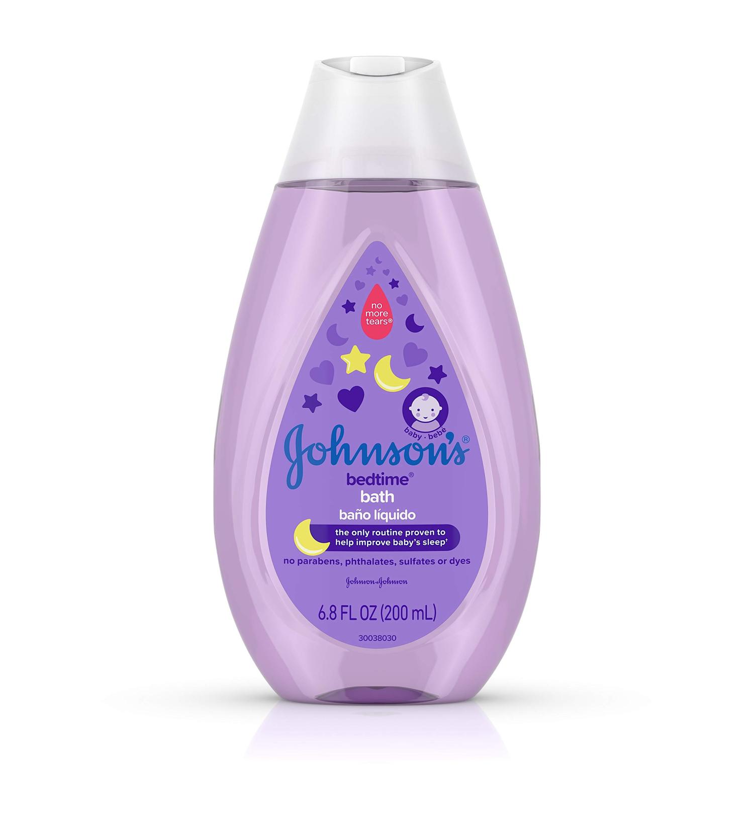 Johnson's Bedtime Baby Bath with NaturalCalm Aromas - 6.8 fl. oz - Buy Online on GoSupps.com