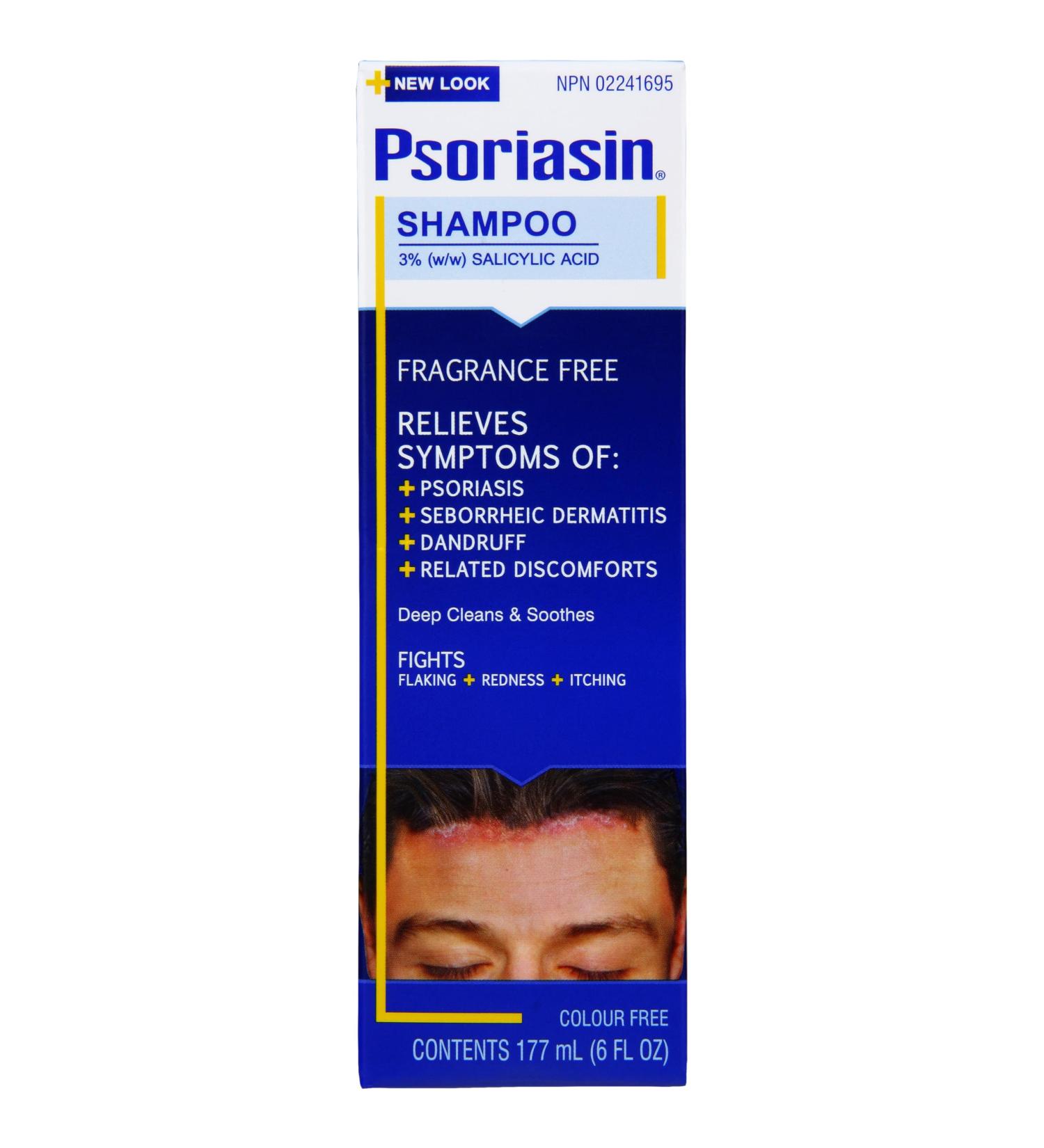 Psoriasin Shampoo Multi-Symptom Relief 177ml - Buy Online on GoSupps.com