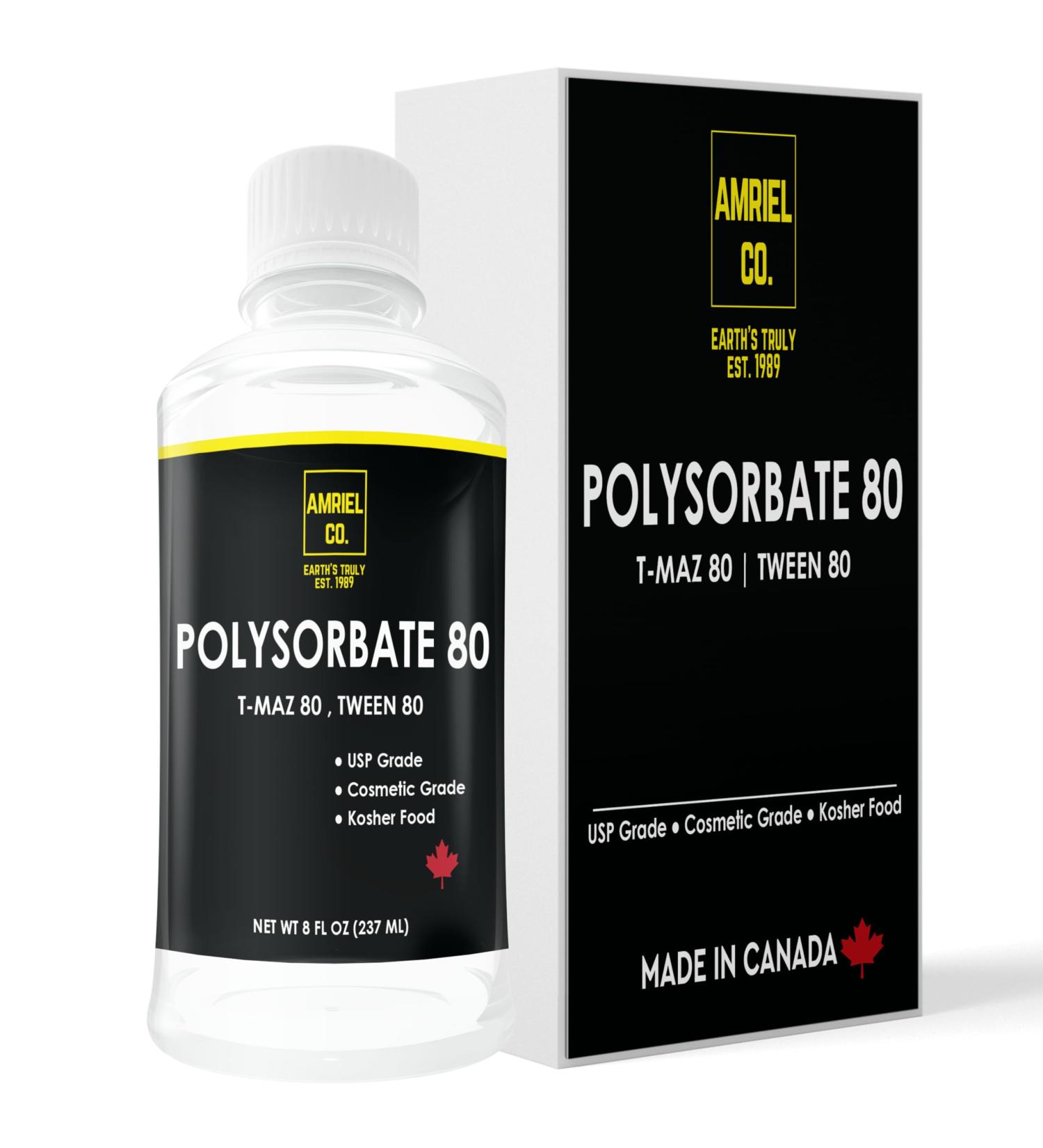 Polysorbate 80 - Tween 80 (8 fl OZ) | Amriel Co.