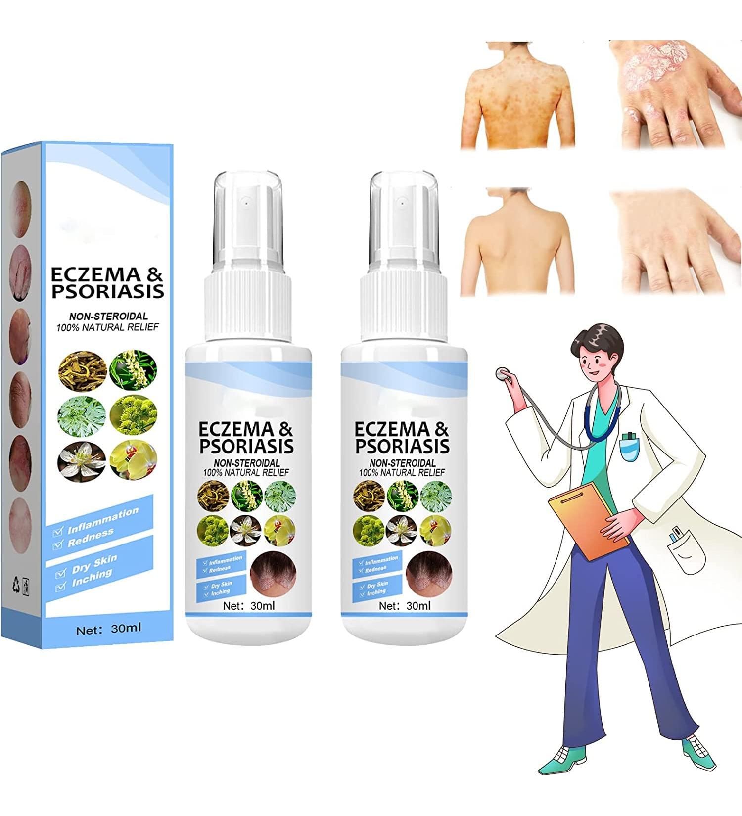 ZOOICY Meellop Herbal Psoriasis Relief Spray - 2pcs - Buy Online on GoSupps.com