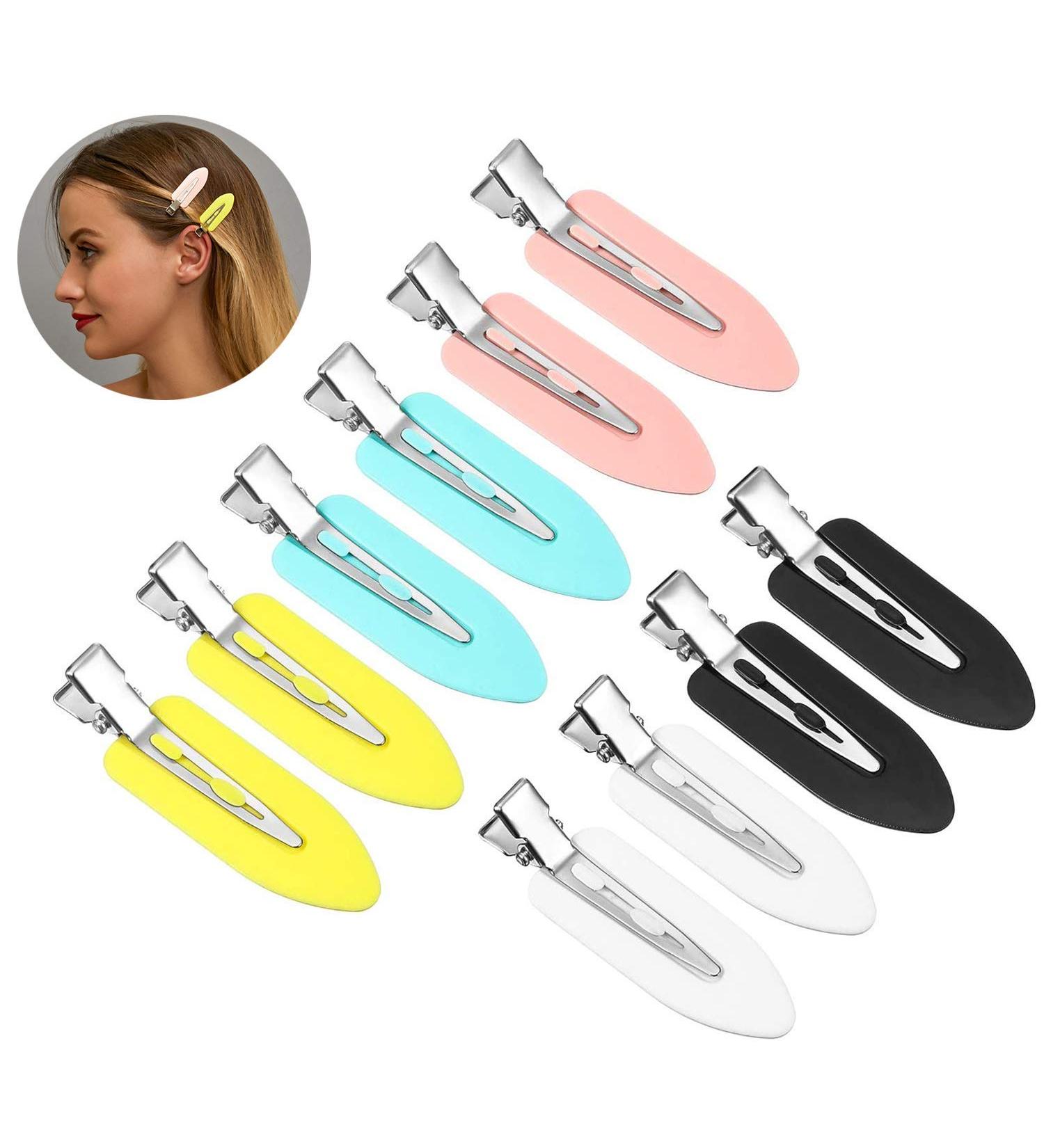 Herbests 20-Piece Seamless Hair Clips | No Bending Hair Pin Curls for Girls & Women | Stylish Makeup Accessories - Buy Online on GoSupps.com