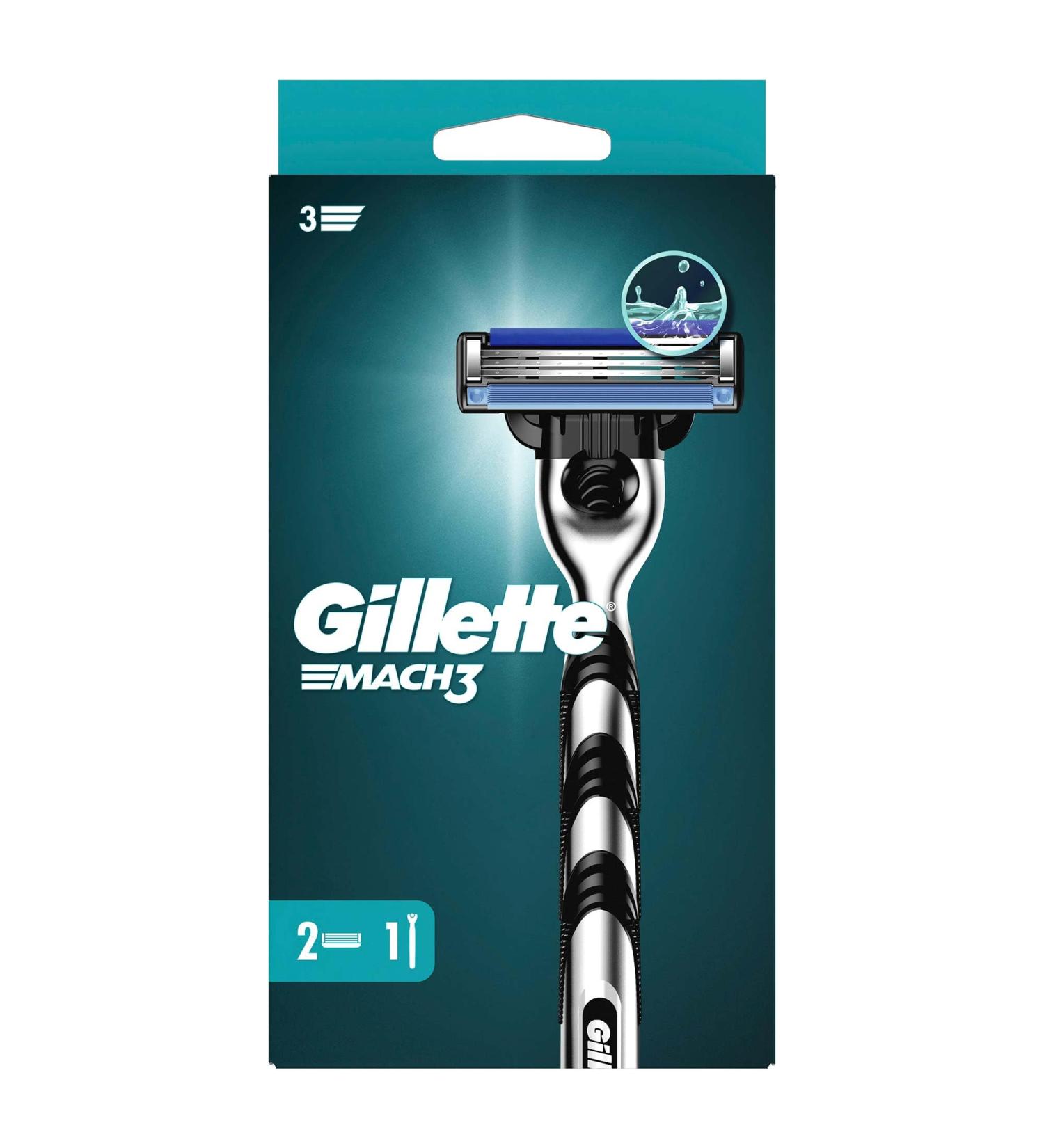 Buy Gillette Mach 3 Razors 2UP - Premium Shaving for Men | Fast International Shipping - Buy Online on GoSupps.com