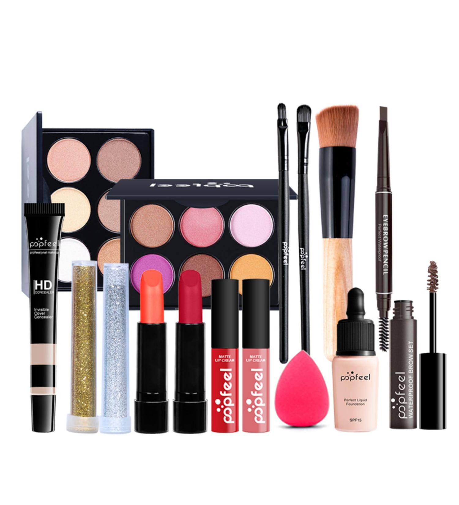 FantasyDay All-in-one Makeup Set Gift Surprise | Full Makeup Kit for Women - Essential Starter Bundle with Eyeshadow, Lipstick, Blush, Concealer, and More! - Buy Online on GoSupps.com