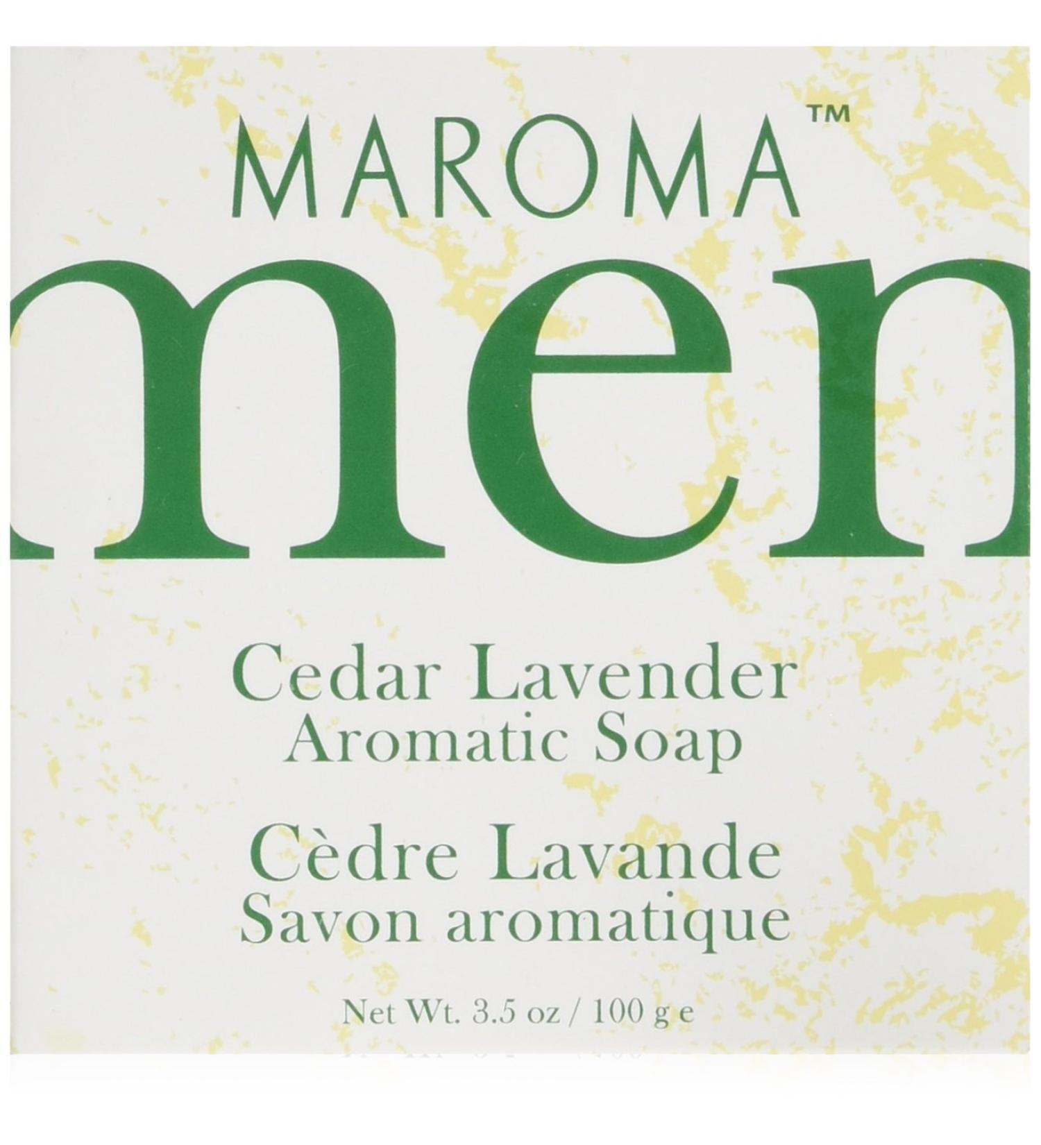 Buy Maroma Cedar Lavender Soap - 0.17 lb | International Shipping Available - Buy Online on GoSupps.com