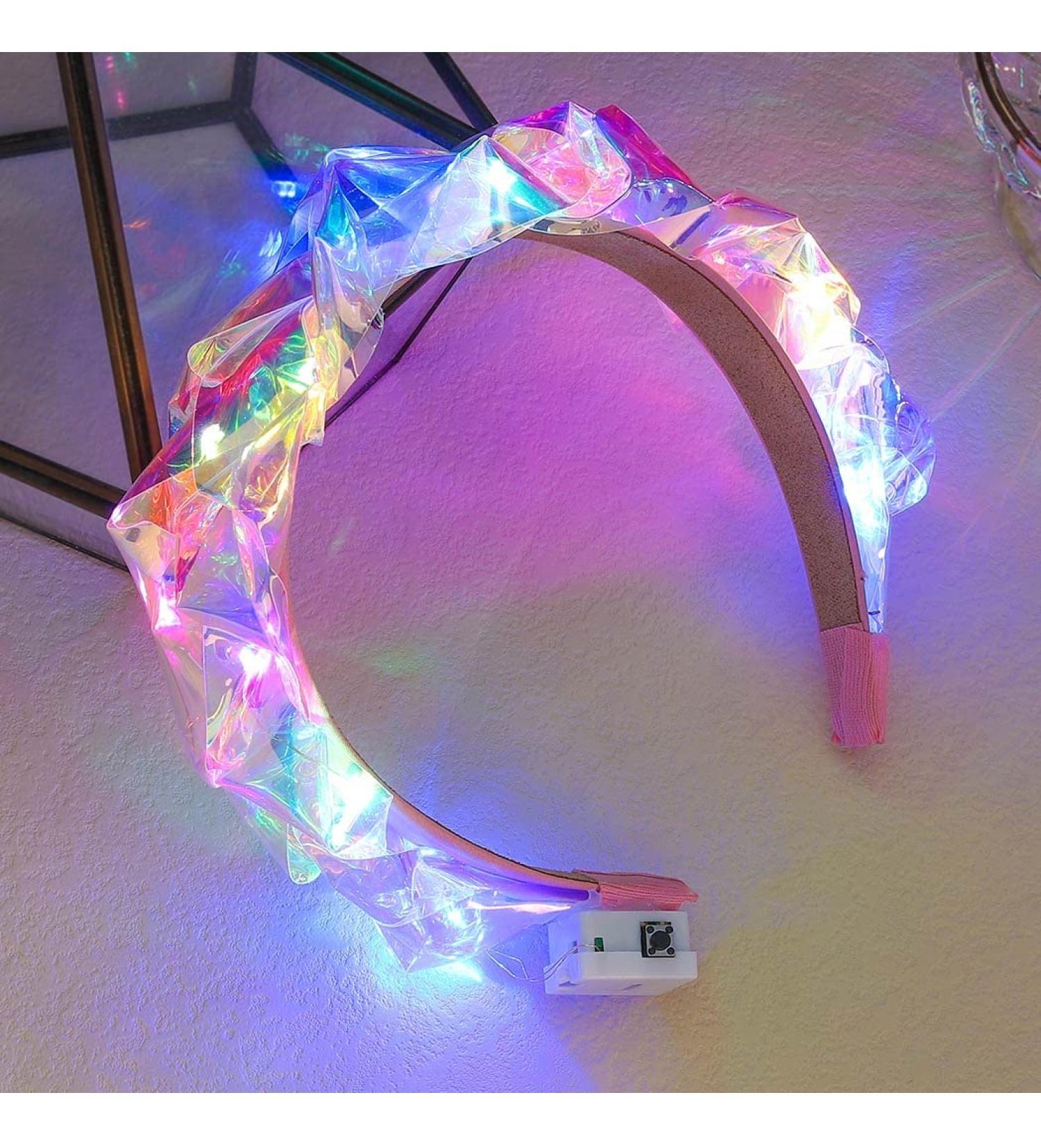 Brinie Light Up Headband - Glitter Hair Hoop for Women and Girls - Buy Online on GoSupps.com