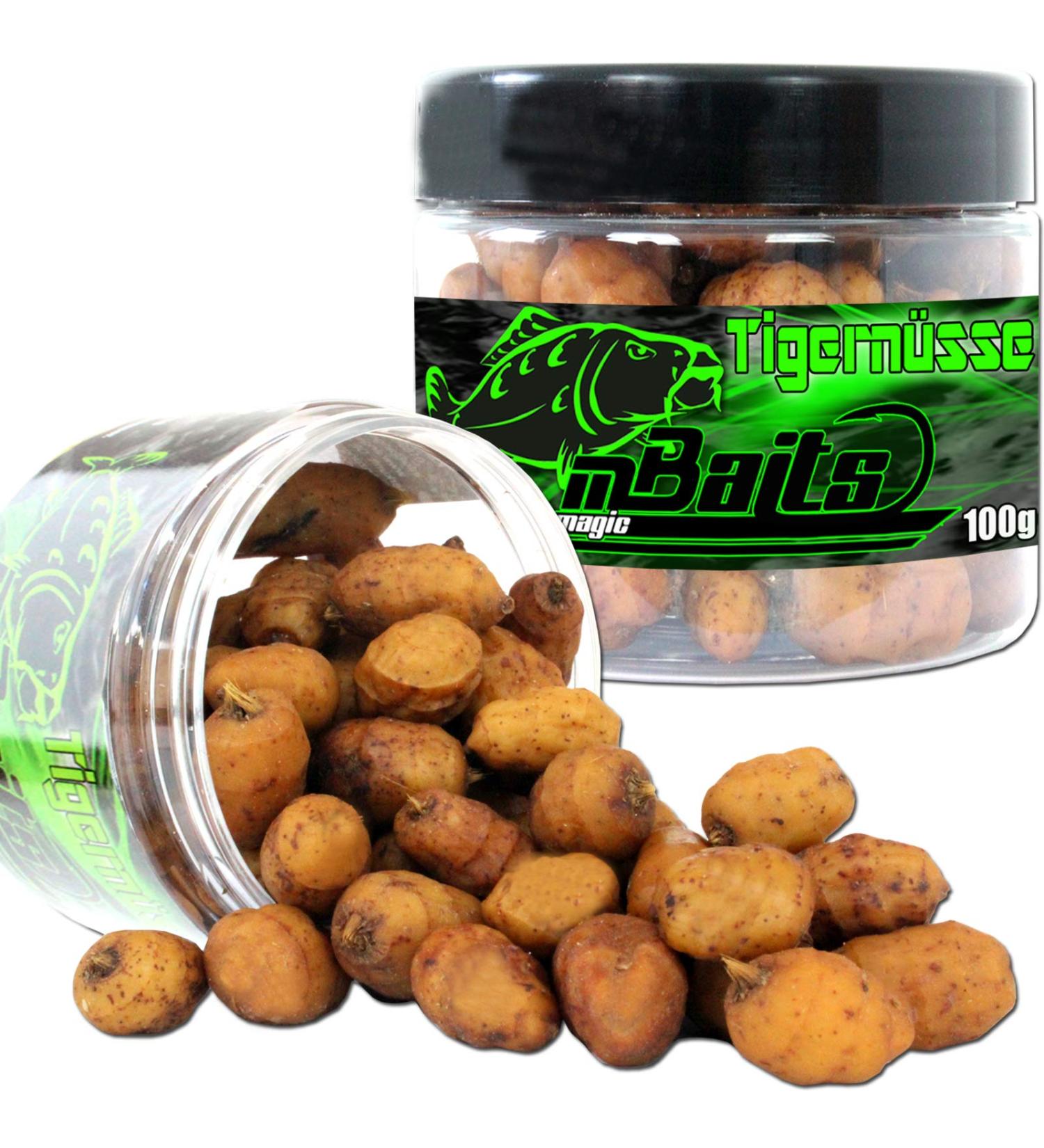 Angel Berger Tiger Nuts Assortment - Fishing Bait - 100g Jar - Buy Online on GoSupps.com