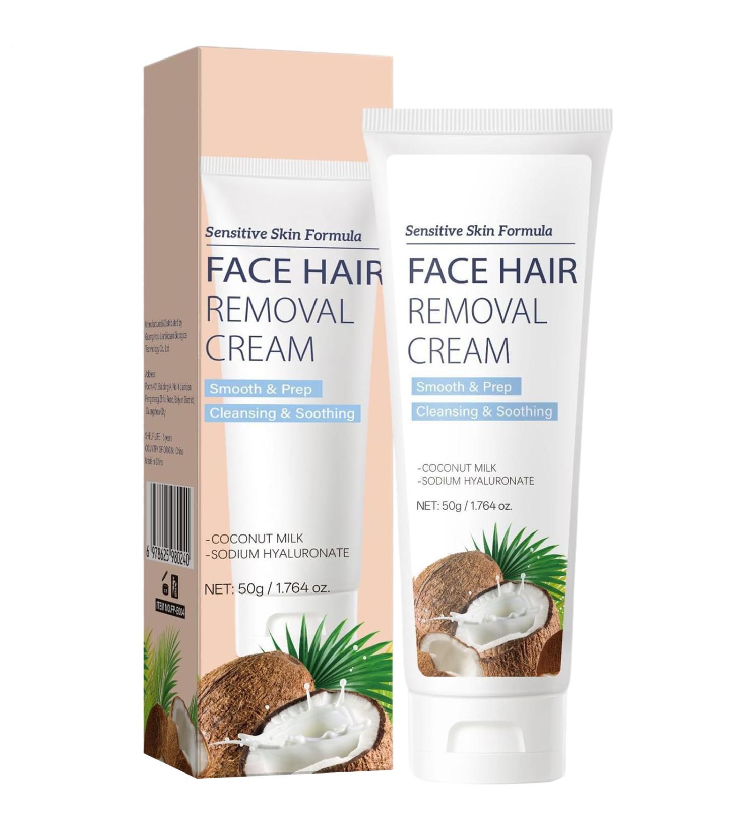  Generisch Sensitive hair removal cream | Women's facial cream 50g hair removal cream for everyday use leisure and holidays - Buy Online on GoSupps.com