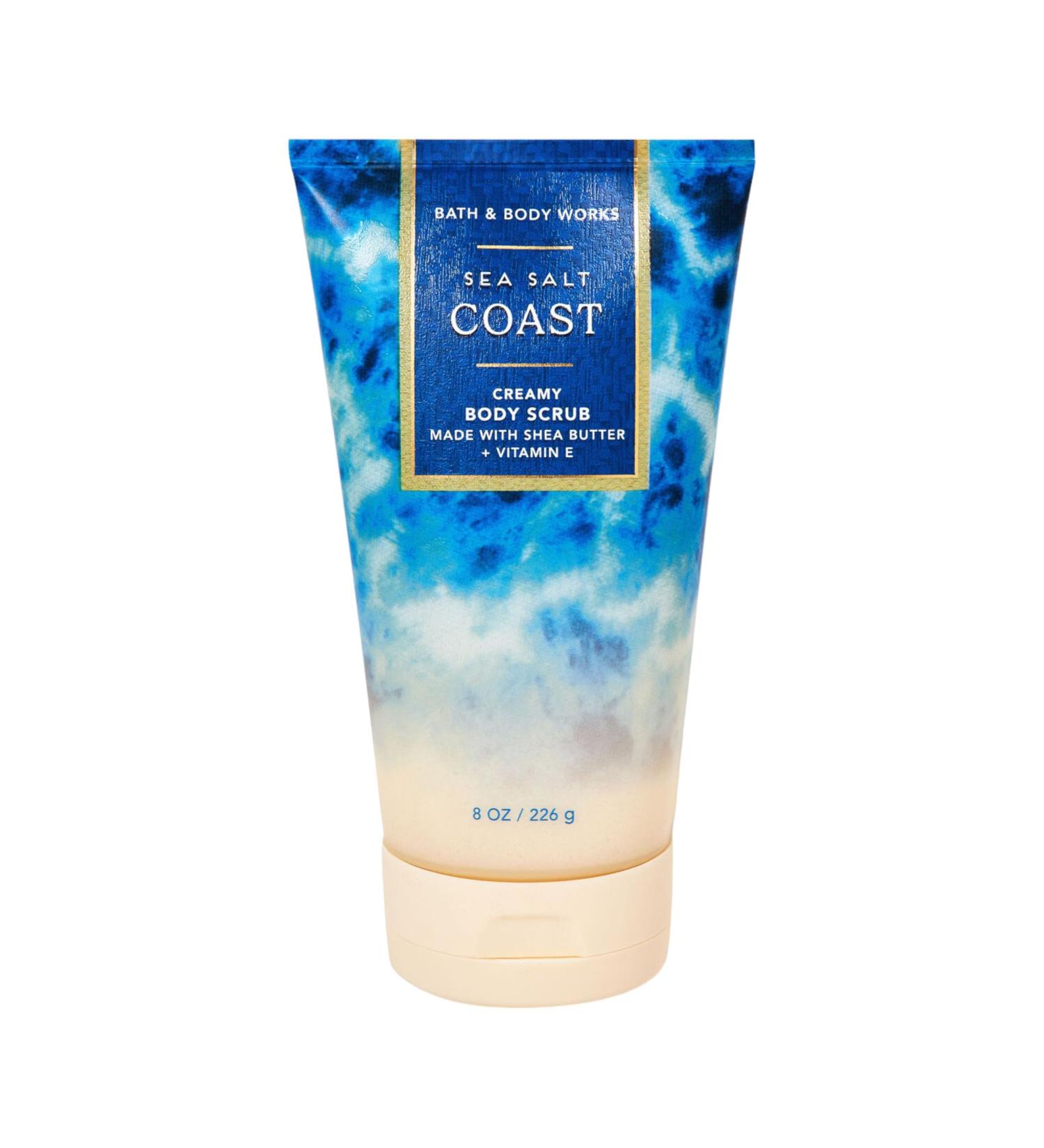 Bath & Body Works Bath and Body Works Creamy Body Scrub 8 Ounce (Sea Salt Coast)