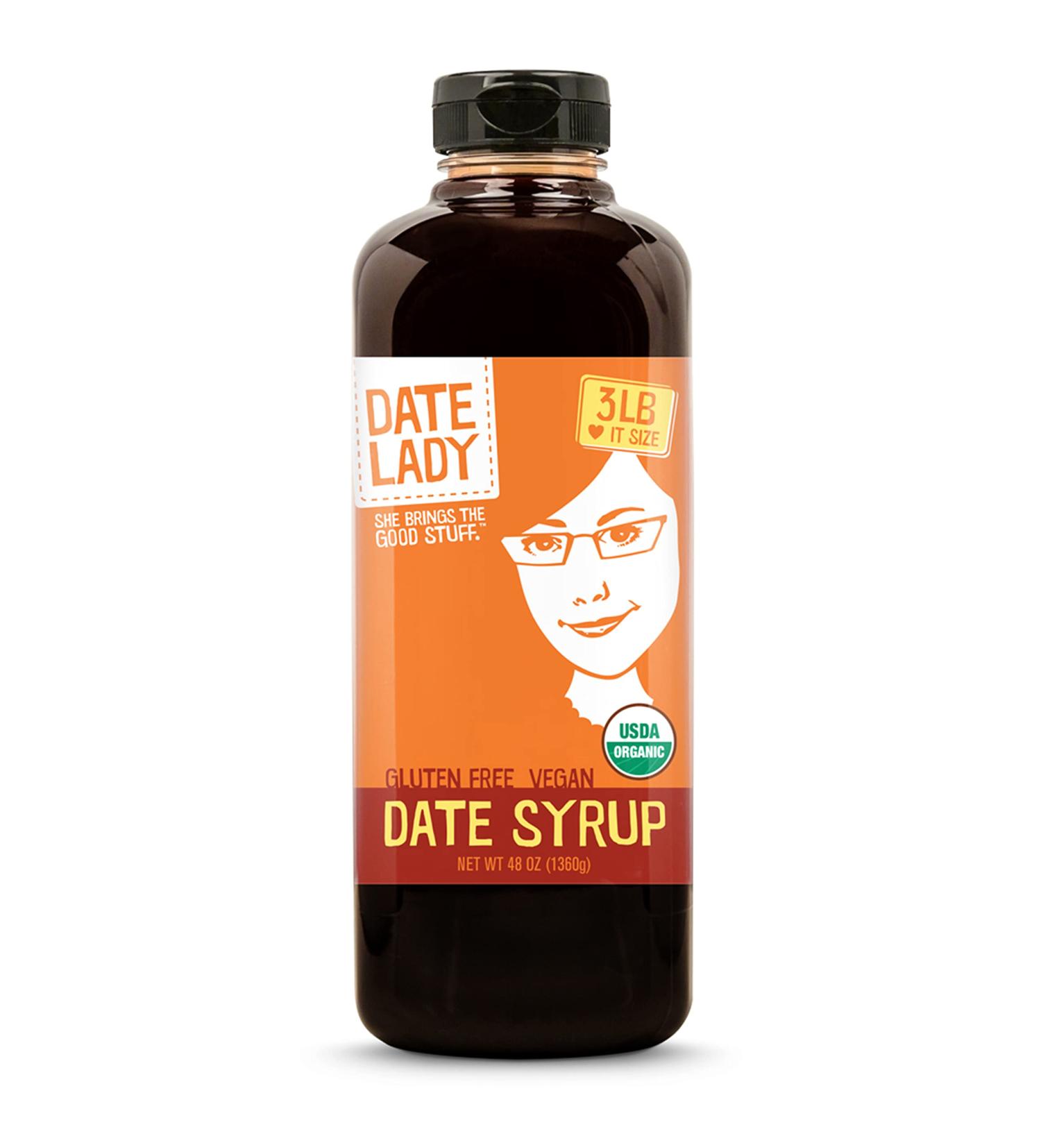 Organic Date Syrup 3 lb Squeeze Bottle | 100% Dates | Vegan, Paleo, Gluten-free & Kosher | Award-Winning | Silan, Date Honey, Date Nectar - Buy Online on GoSupps.com
