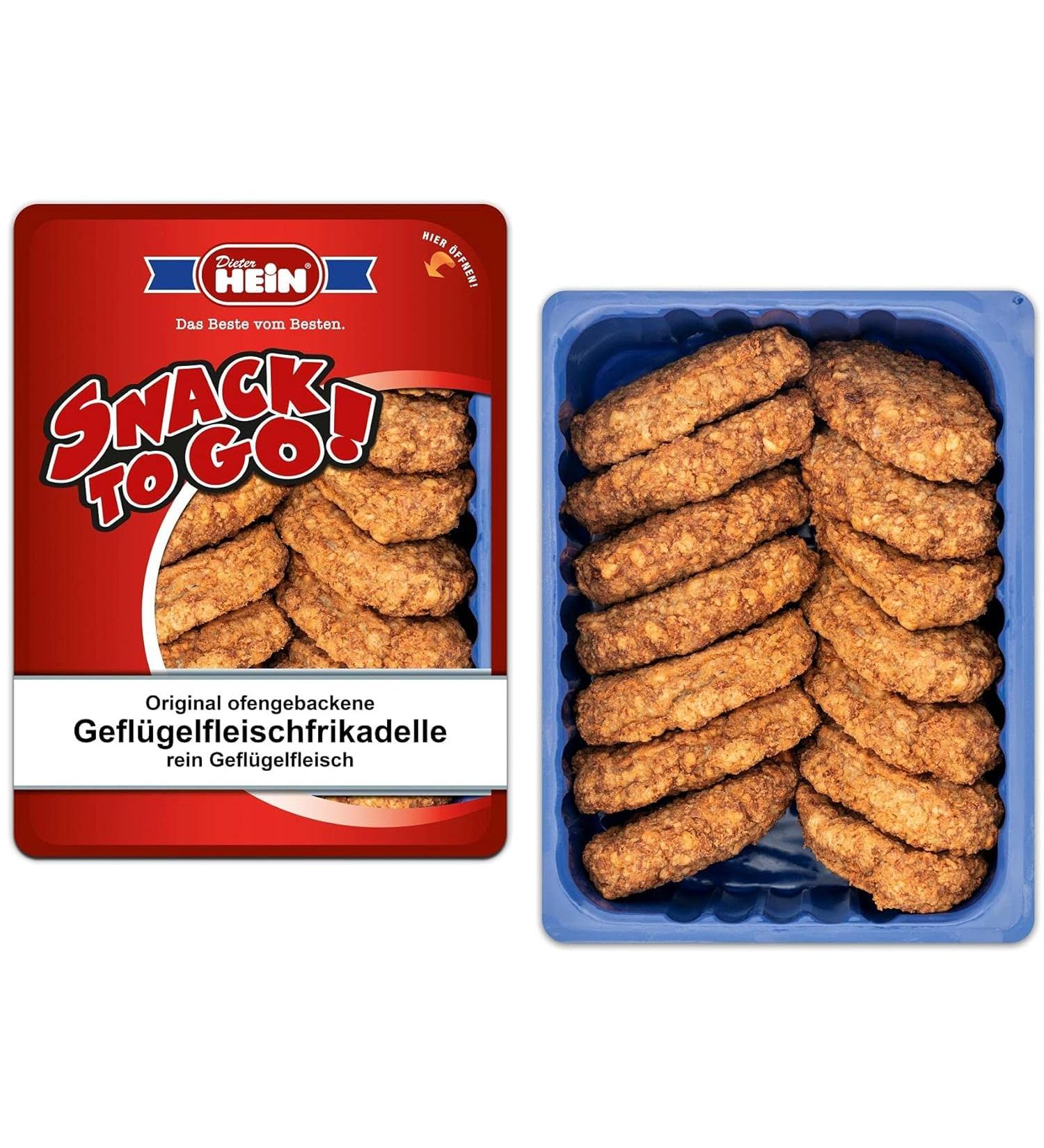 Oven Baked Poultry Meatballs Traditional Style - 14 x 100g by Dieter Hein | International Shipping - Buy Online on GoSupps.com