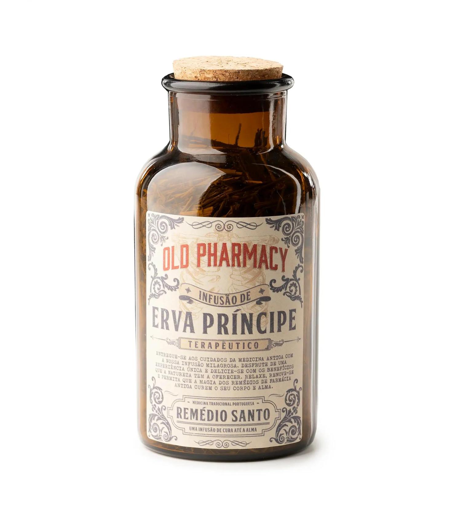 Fifth of Jugais Lemongrass Infusion Old Pharmacy Limited Edition Herbal Tea from Portugal 40 g Aromatic Natural Leaves with Fresh Citrus Notes