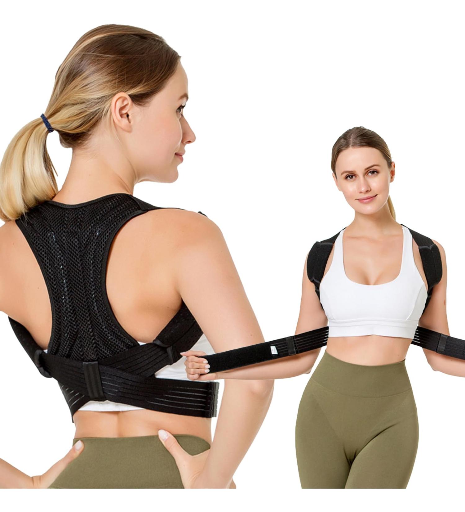 Yeria Back Straightener for Lordosis Support | Posture Correction for Men & Women | Pain Relief & Improved Posture | Neck Back & Shoulder Support - Buy Online on GoSupps.com