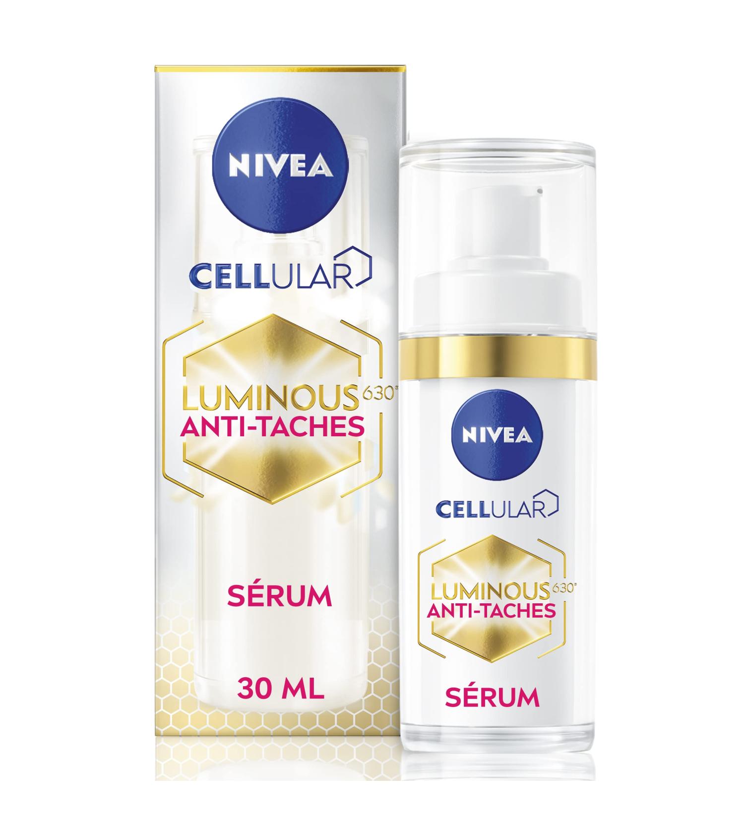 NIVEA Luminous 630 Correcting Serum (1 x 30 ml) anti-pigment spot facial care anti-spot women's care for all skin types - Buy Online on GoSupps.com