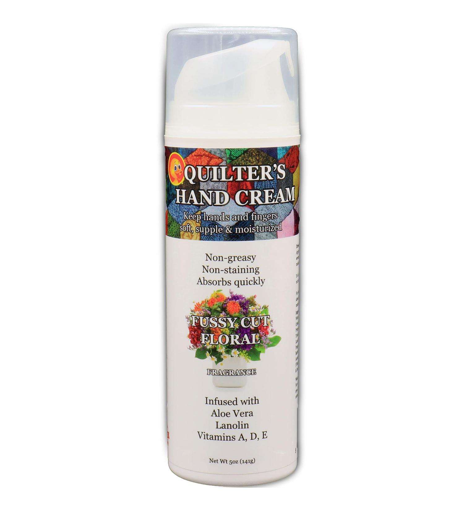Quilter's Hand Cream - Fussy Cut Floral 5 oz | Original Udder Balm - Best Cream for Quilters | Shop Internationally - Buy Online on GoSupps.com