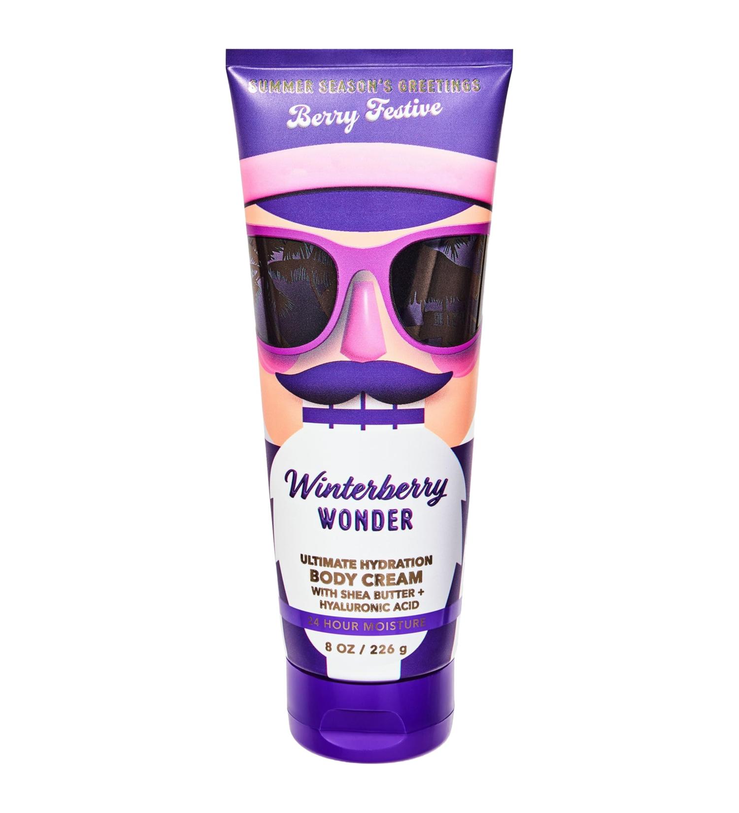 Bath and Body Winterberry Wonder Ultimate Hydration Body Cream - 8 Oz
