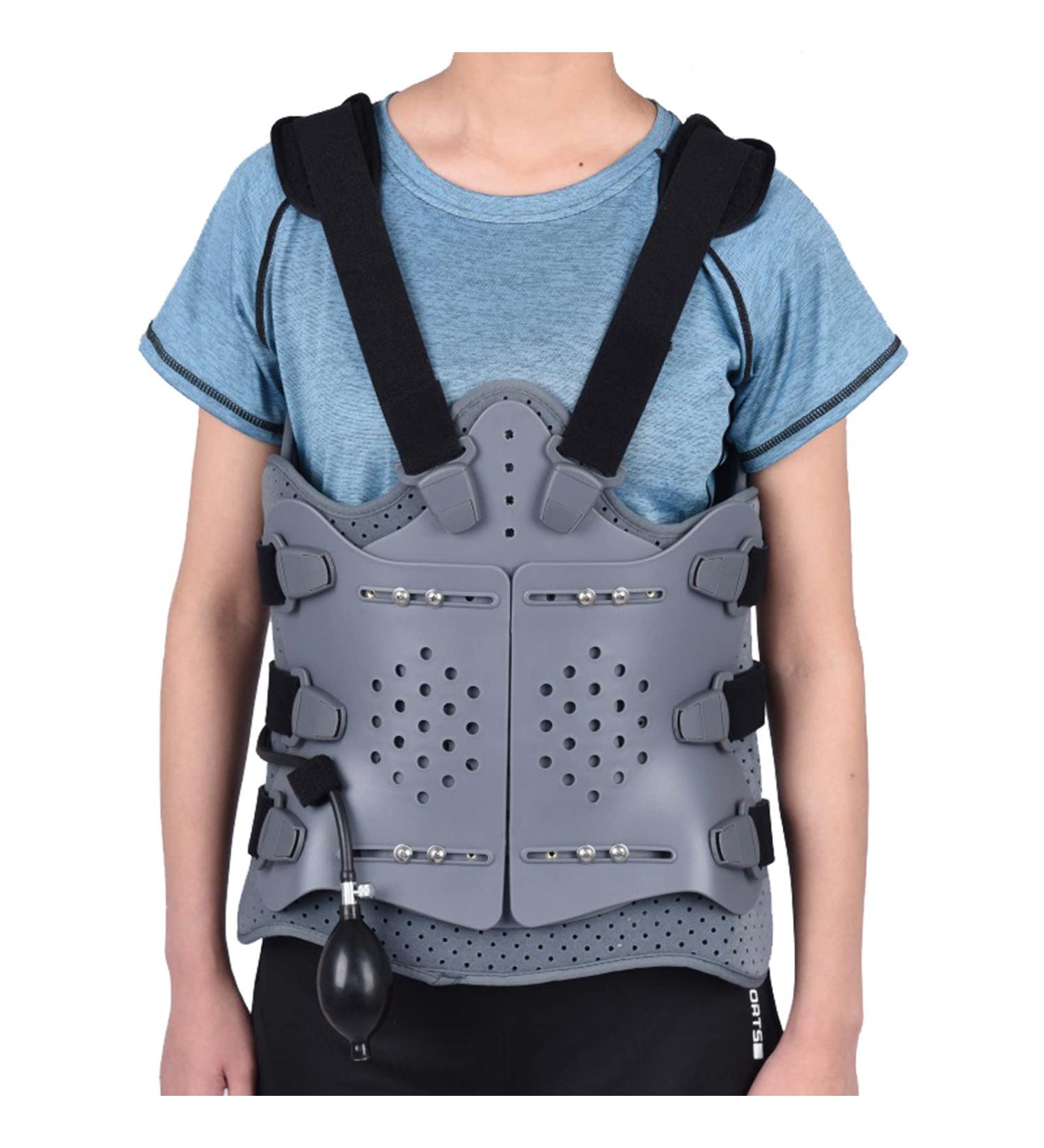 CUSMA Spinal Back Orthosis | Adjustable Thoracolumbar Support for Lumbar Pain & Herniated Disc Relief - Buy Online on GoSupps.com