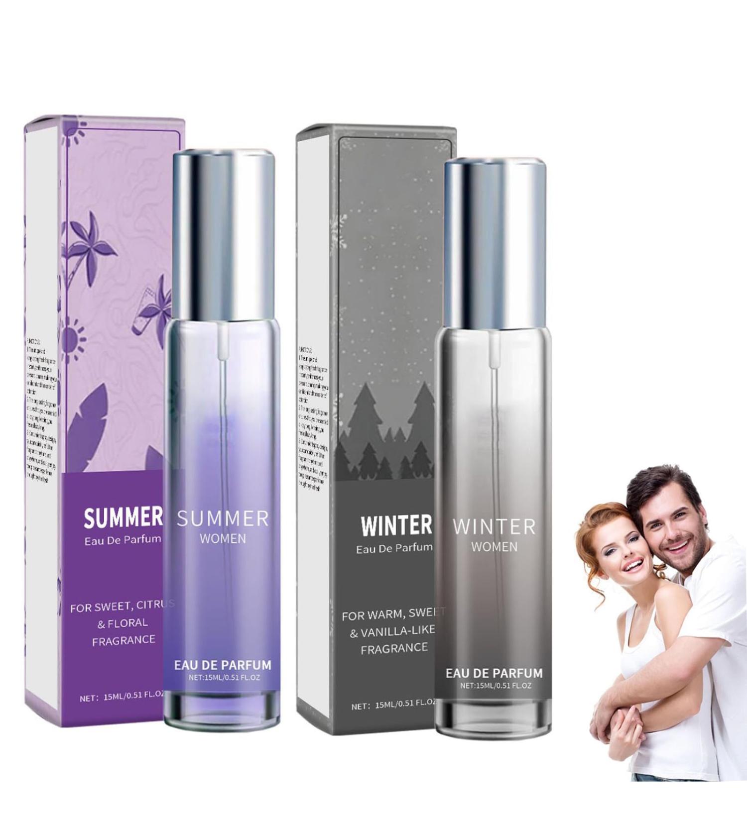 Pheromones Perfumes for Women Long-lasting and Addictive Personal Roll-on Pheromone Perfume Oil Fragrance Cologne for Women to Attract Men (Purple+Gray) - Buy Online on GoSupps.com