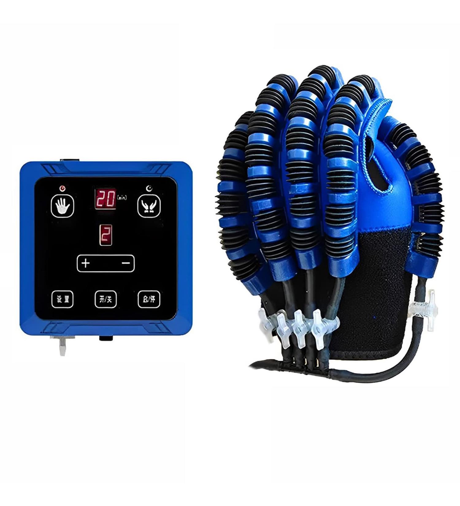 Rehabilitation Robot Gloves Stroke Hemiplegia Arthriti Patient Physical Rehabilitation Therapy Finger and Hand Function Workout Recovery Device(Size:XL Code Color:Left) XL code left - Buy Online on GoSupps.com