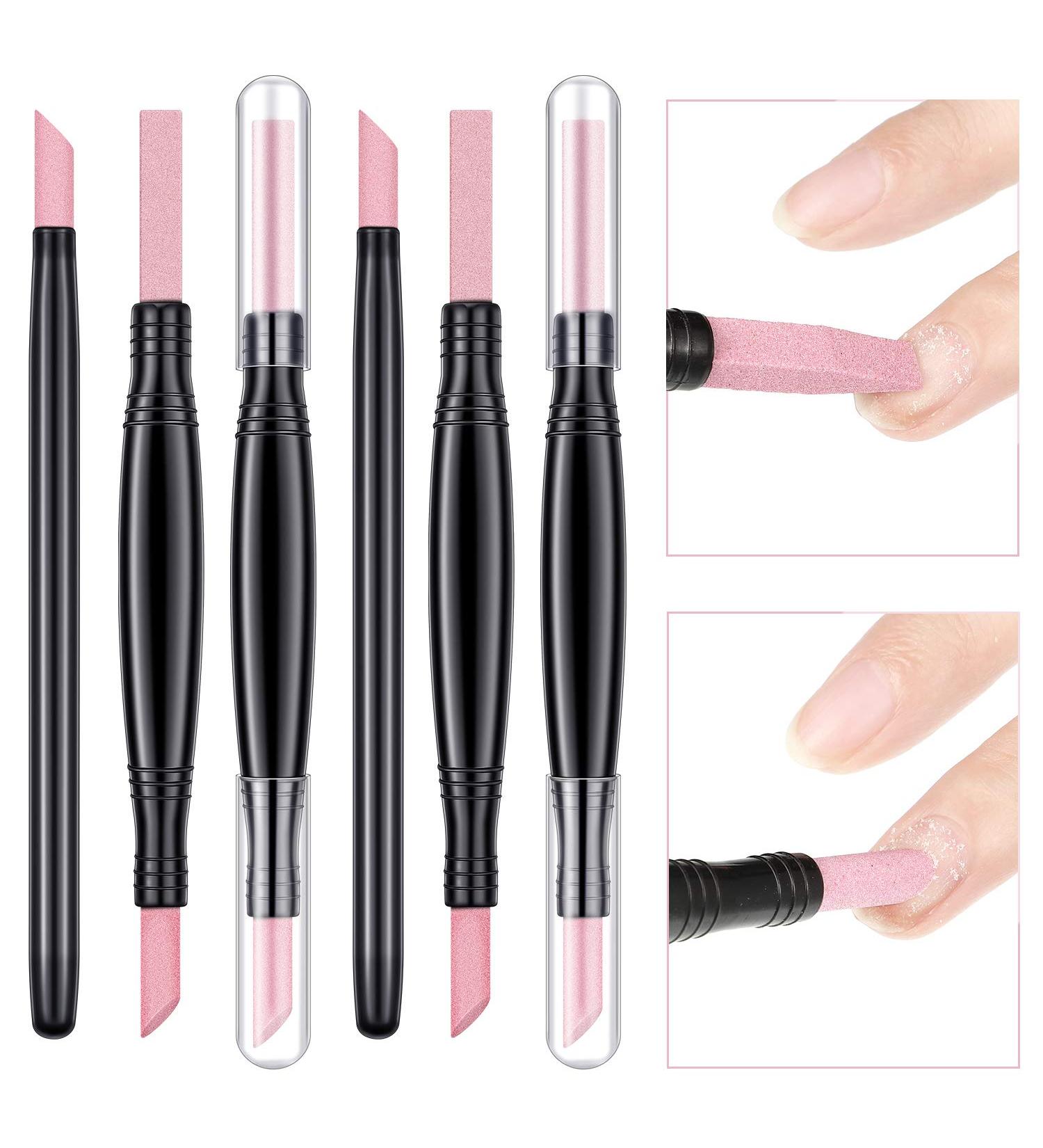 Pumice Stone Nail File Set for Salon-Quality Dead Skin Removal and Nail Repair - Buy Online on GoSupps.com