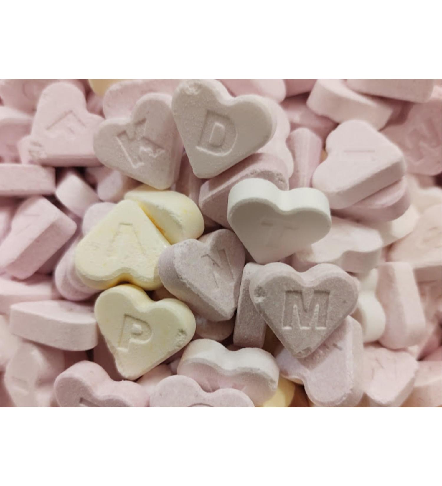 1kg Fruit Letter Hearts Candy Pick & Mix Sweets Mixed Assortment Selection Resealable Pouch Share Bag