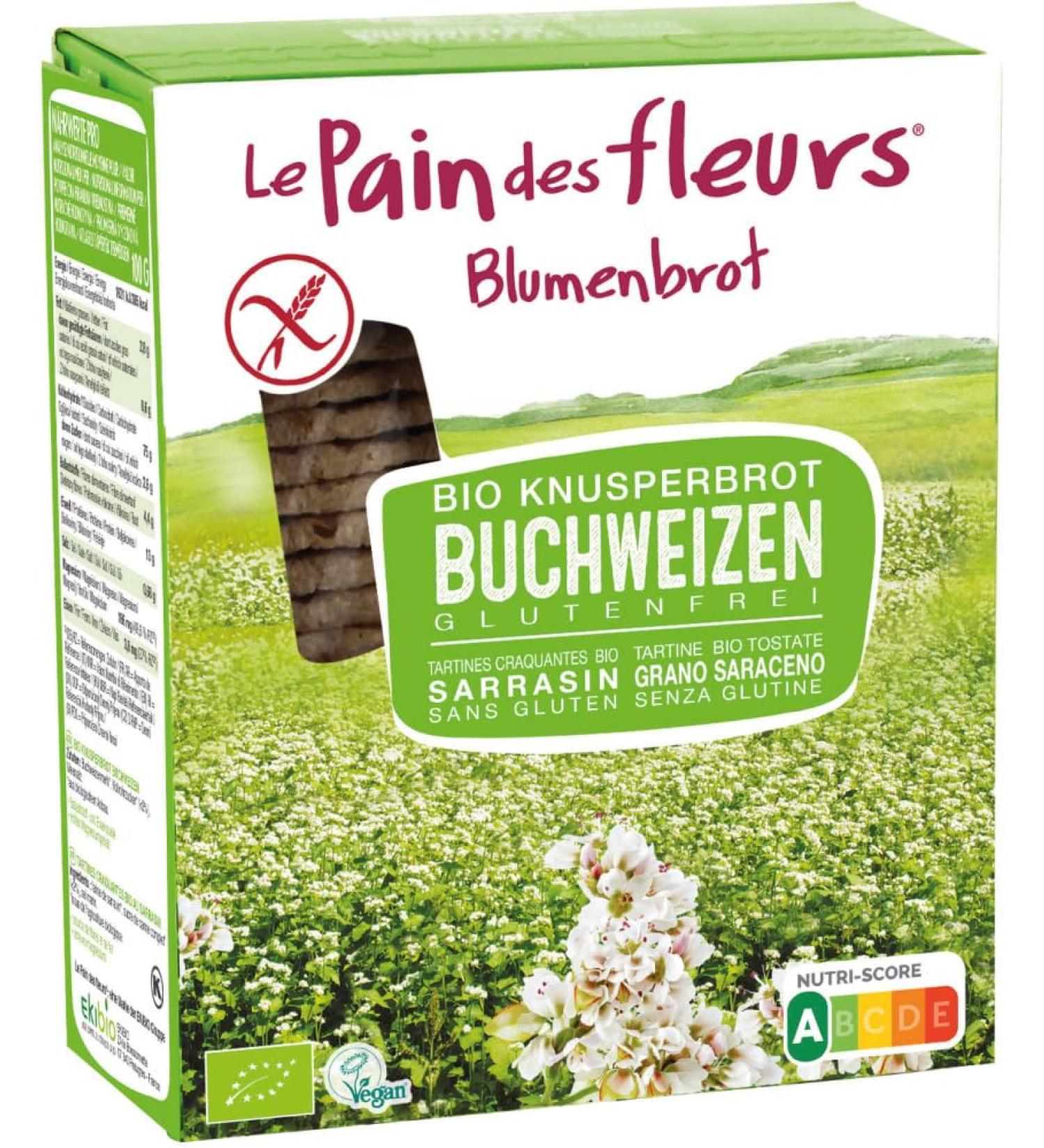 Blumenbrot Blumenbrot Organic Buckwheat Crispbread (2 x 150g)