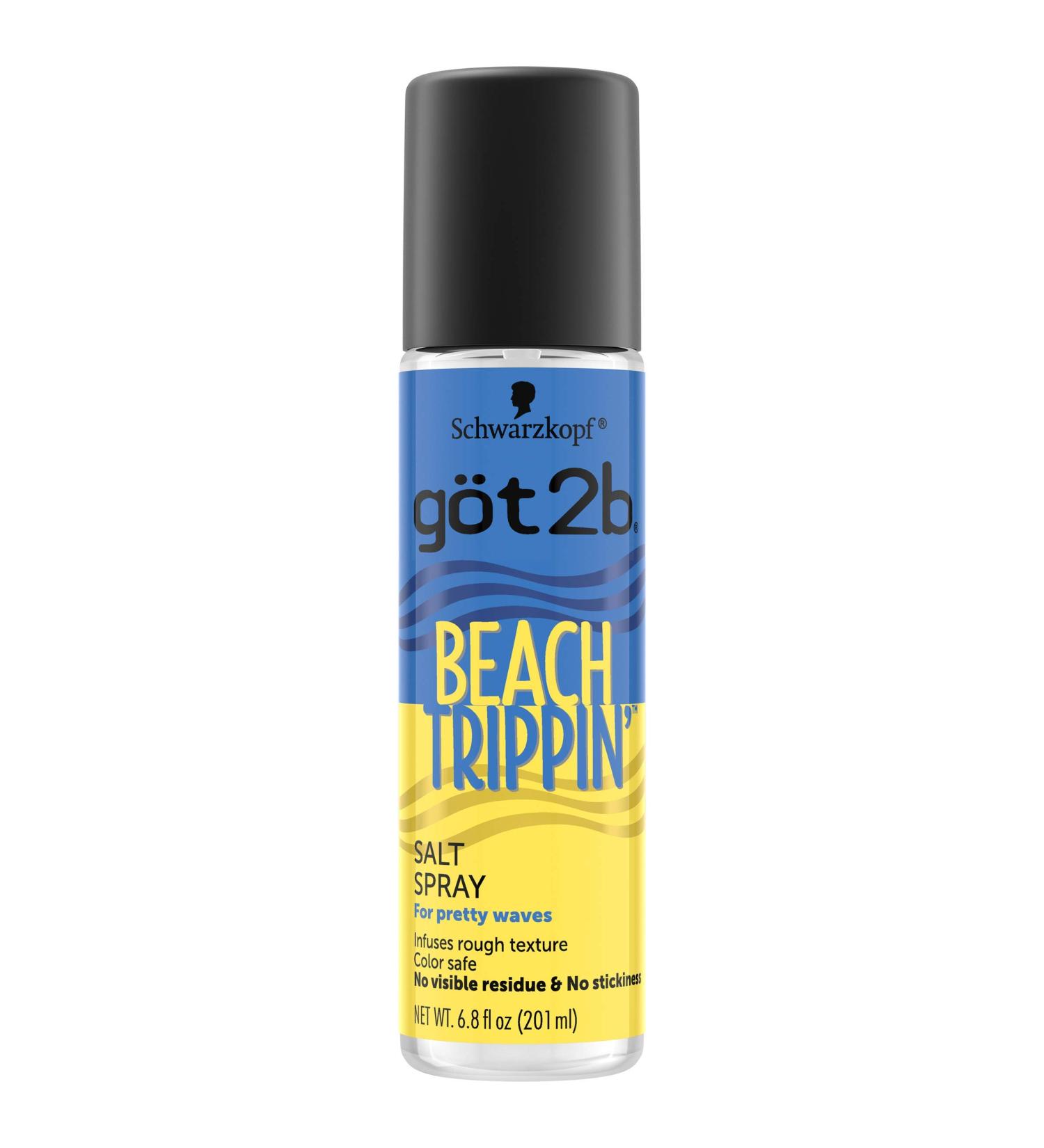 Got2b Beach Trippin' Salt Spray Hair Spray 6.8 fl oz - Beach Waves in a Bottle - Buy Online on GoSupps.com