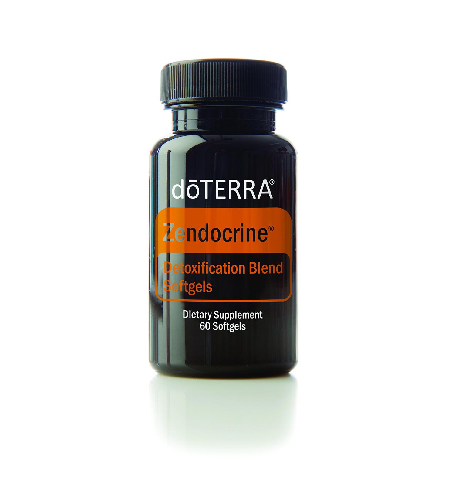 DoTerra - Zendocrine Essential Oil Detoxification Blend - 60 Softgels