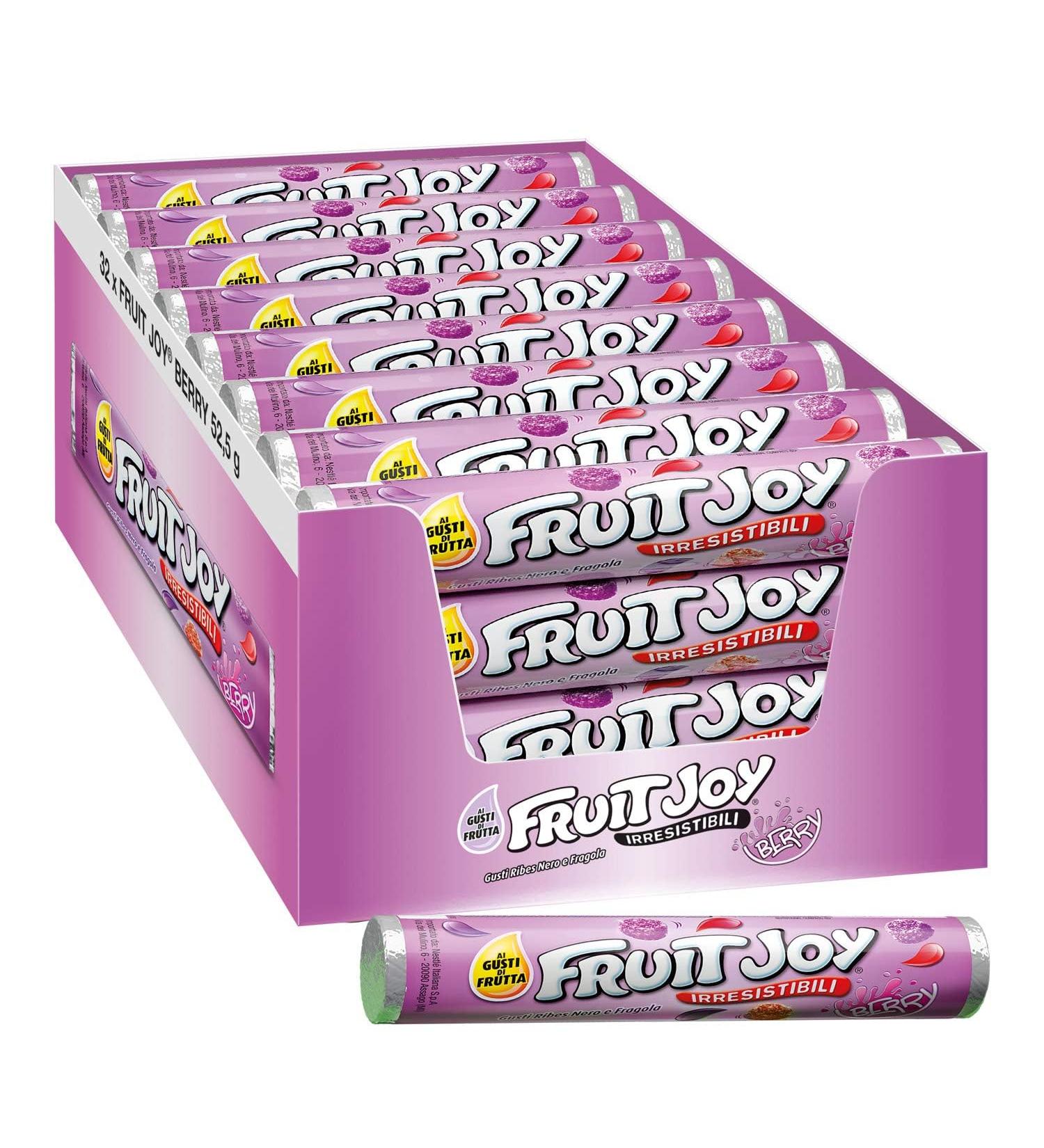 Nestl Nestl | Fruit Joy Fruit gummy with blackcurrant and strawberry - 32 piece (1600 Gr)