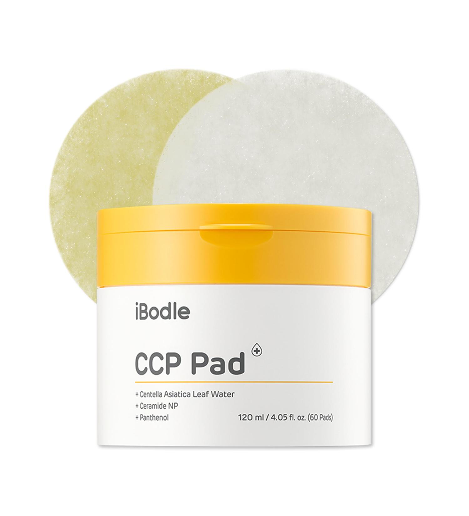 iBodle CCP Pads Korean Hydrating for Damaged skin Barrier Cooling & Soothing Centella Facial pads Vegan Skincare for Sensitive Skin 60 pads - Buy Online on GoSupps.com