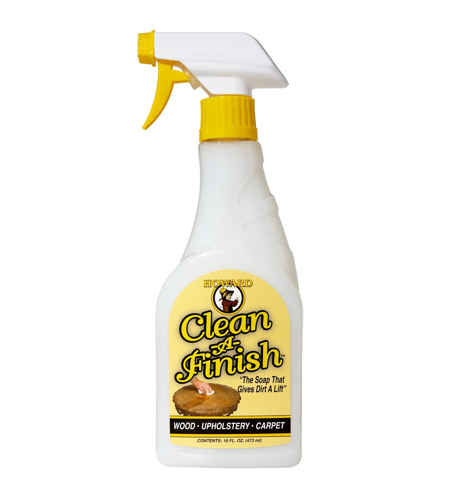Howard CF0016 Clean-A-Finish Wood Soap 16oz - Restores & Cleans Wood Surfaces - Buy Online on GoSupps.com
