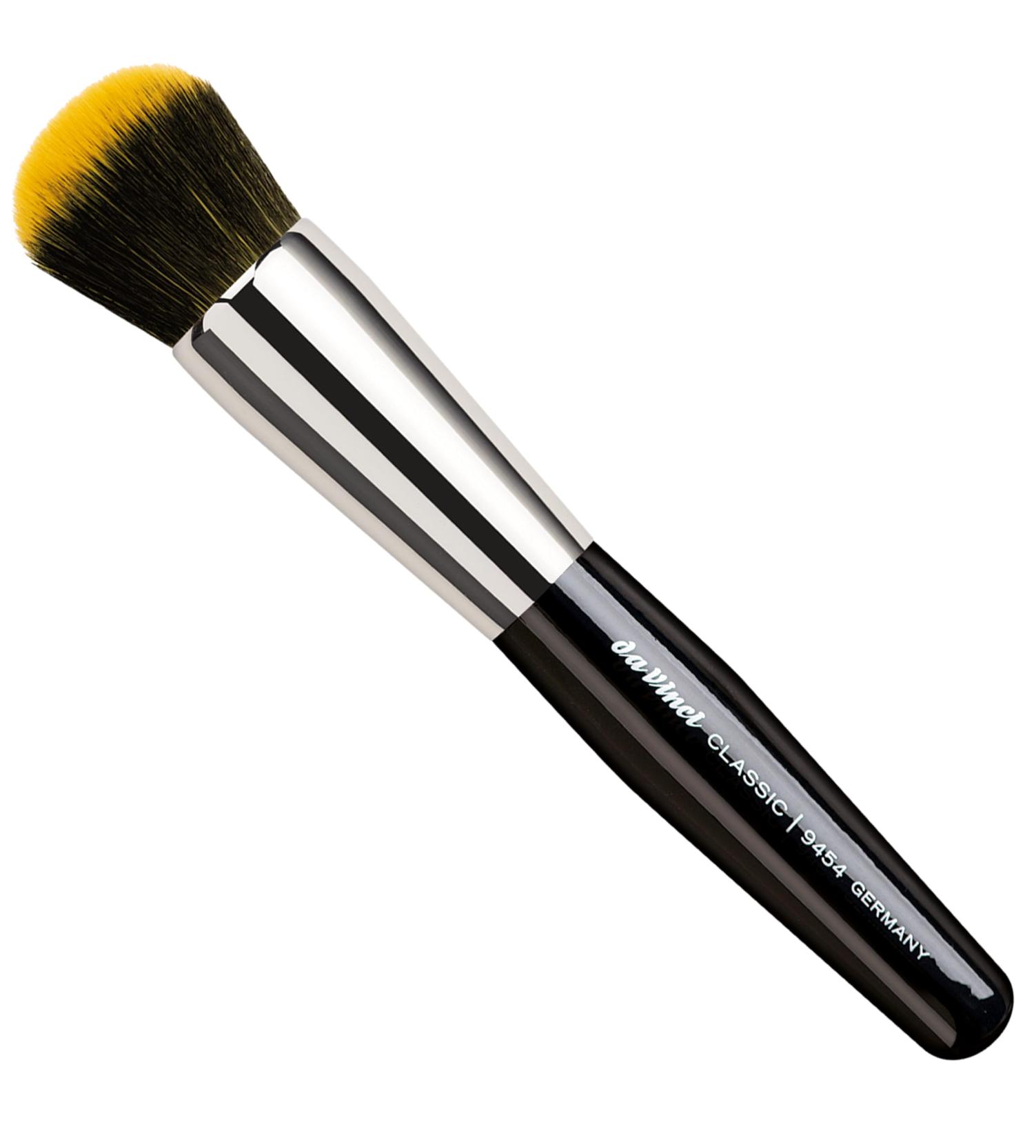 Da Vinci 2-in-1 Foundation & Stippling Brush - Vegan Synthetic Fiber - International Shipping Available - Buy Online on GoSupps.com