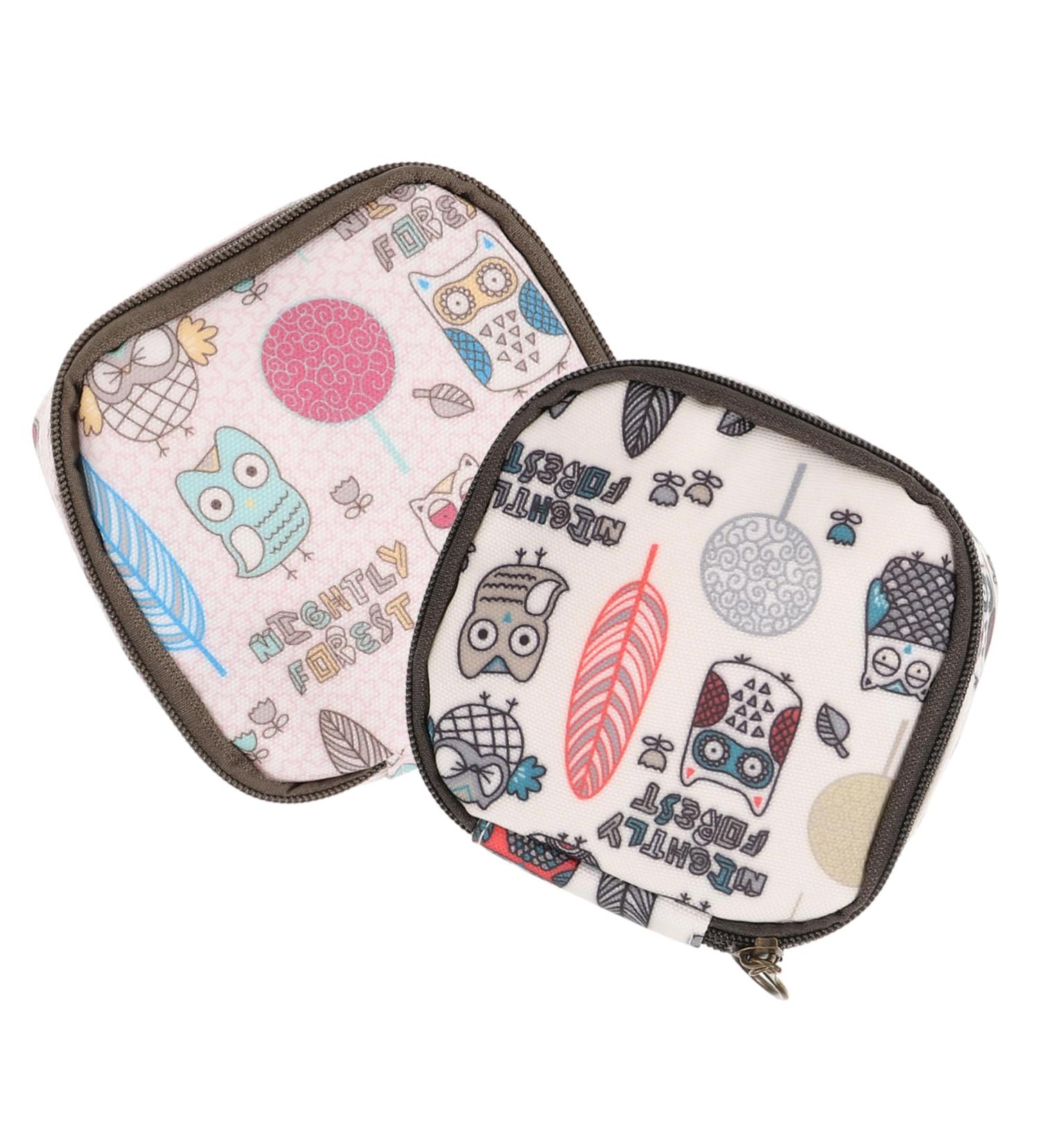 Gleavi 2-Pack Napkin Pocket & Tampon Holder | Breastfeeding Pillow & Women's Cotton Bandages - Perfect Handbag Organizer - Buy Online on GoSupps.com